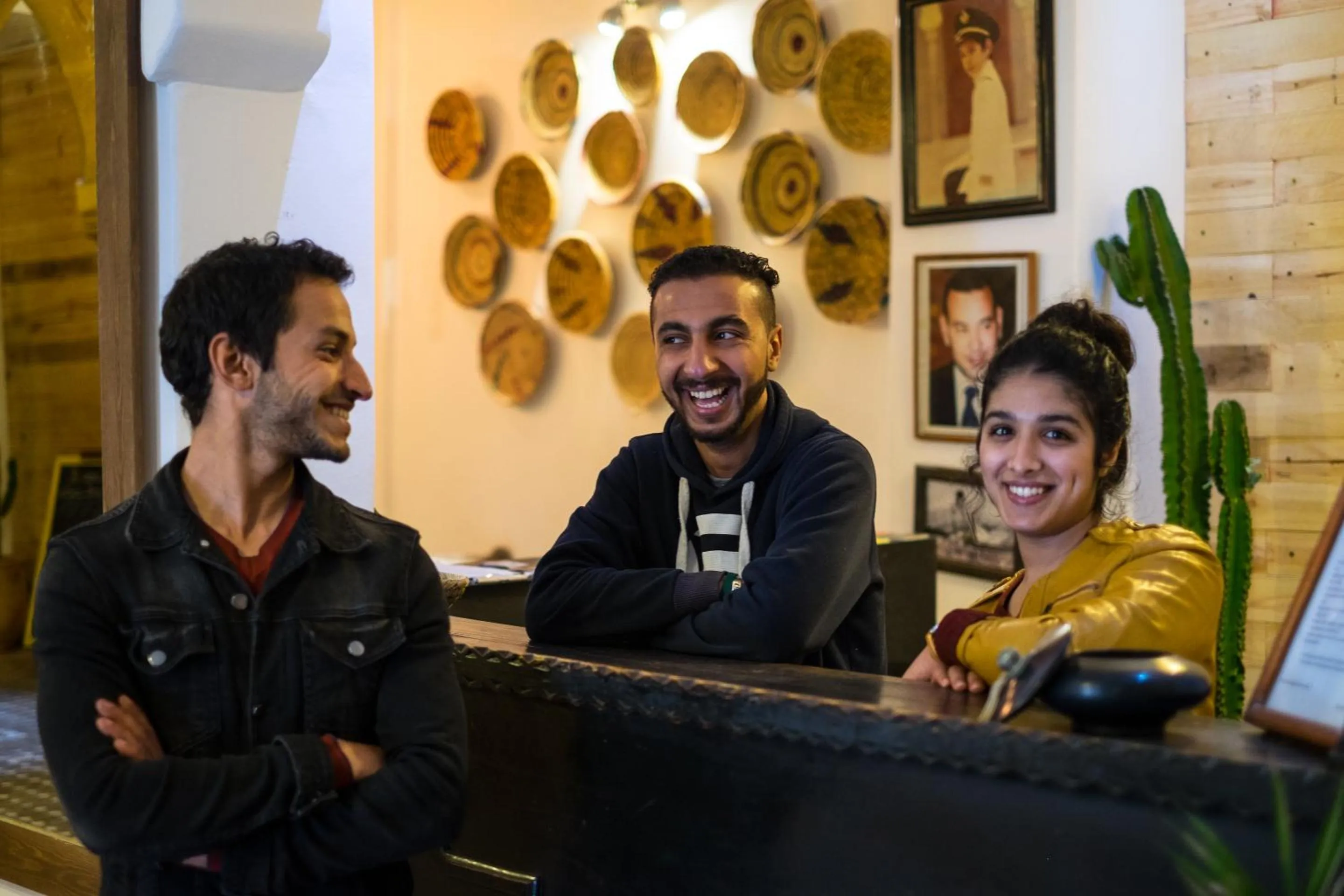 Staff in Riad Inna & Watersports Center