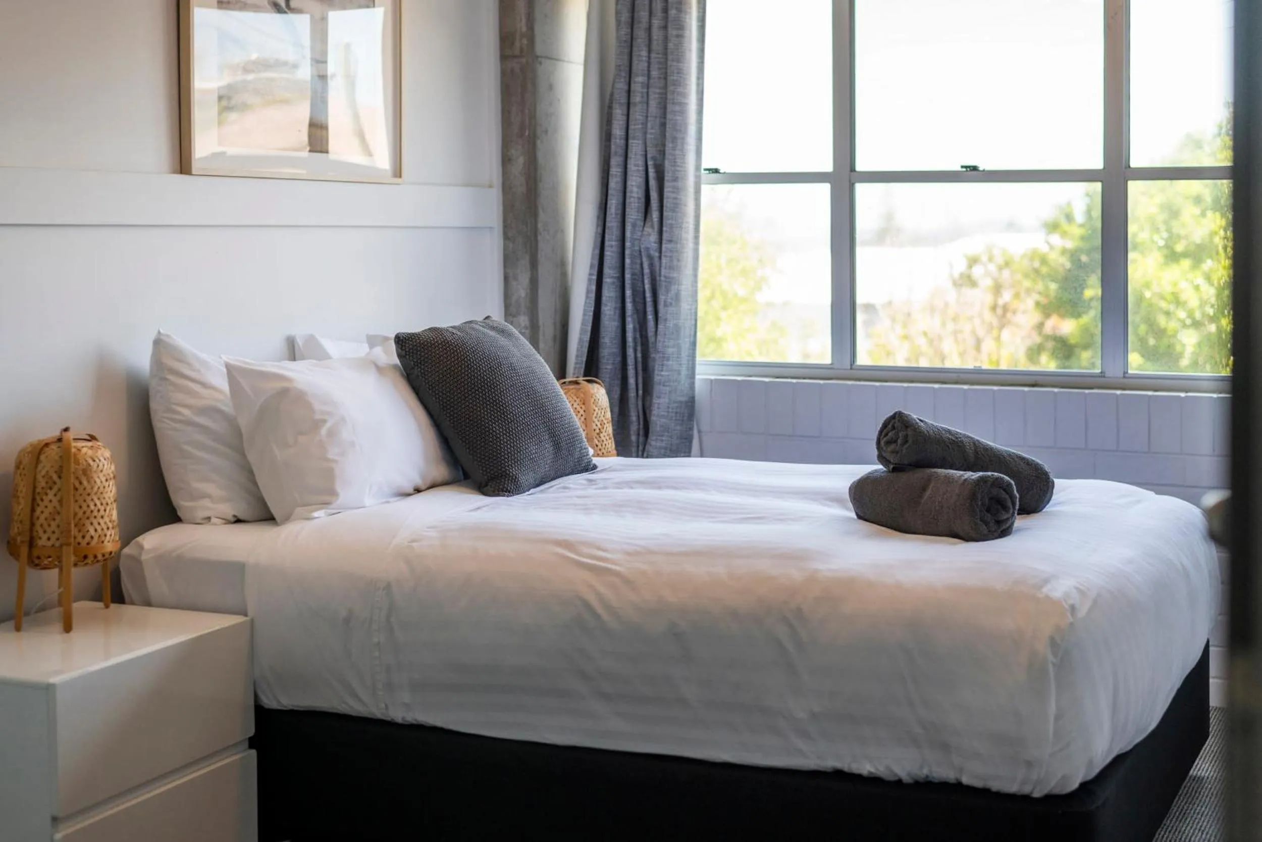 Bed in Yamba Views Iluka Apartment