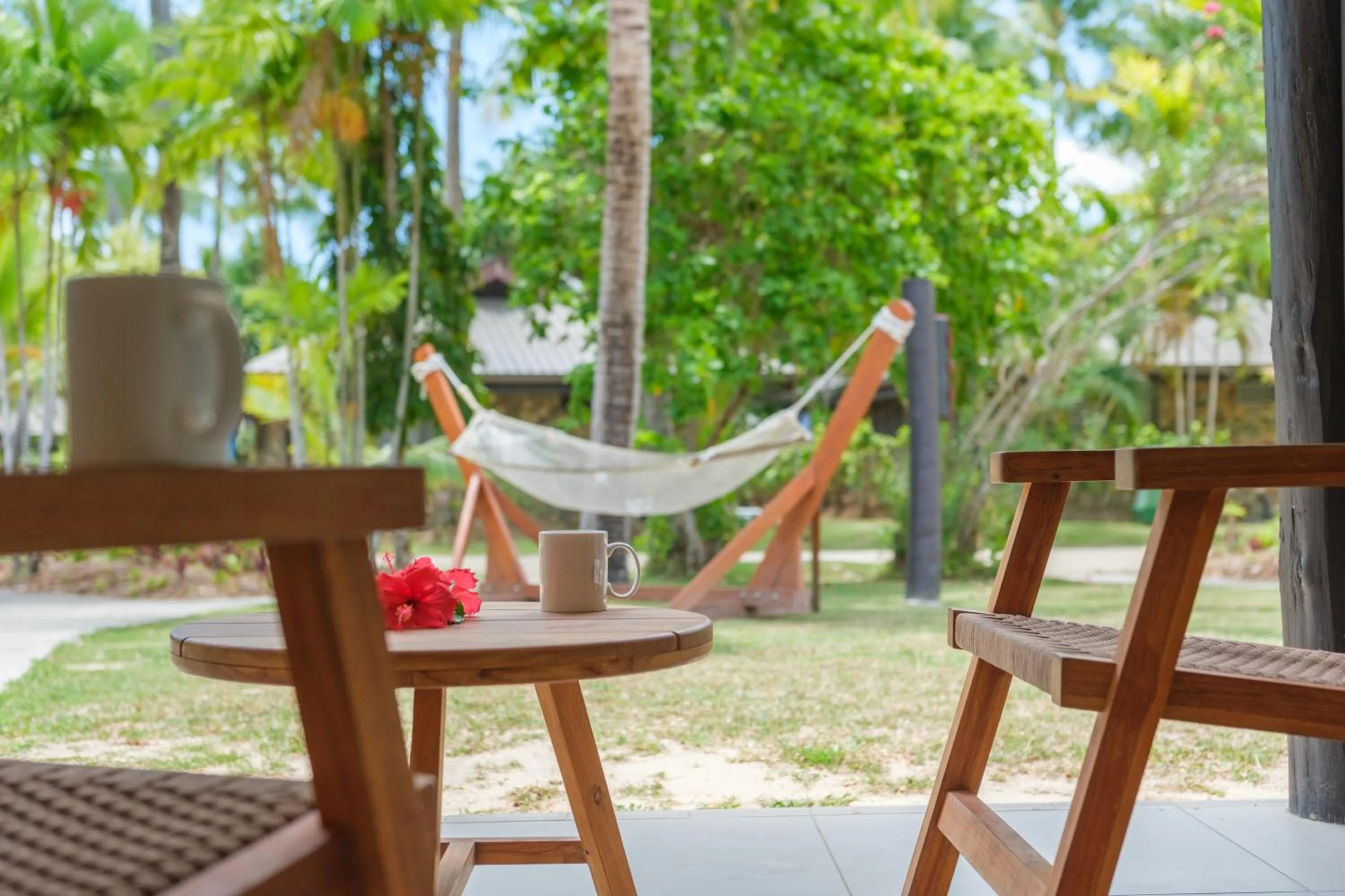Patio in Plantation Island Resort