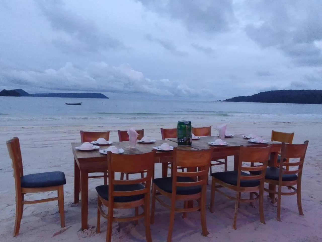 Dining area in SCARLET SAILS VILLA