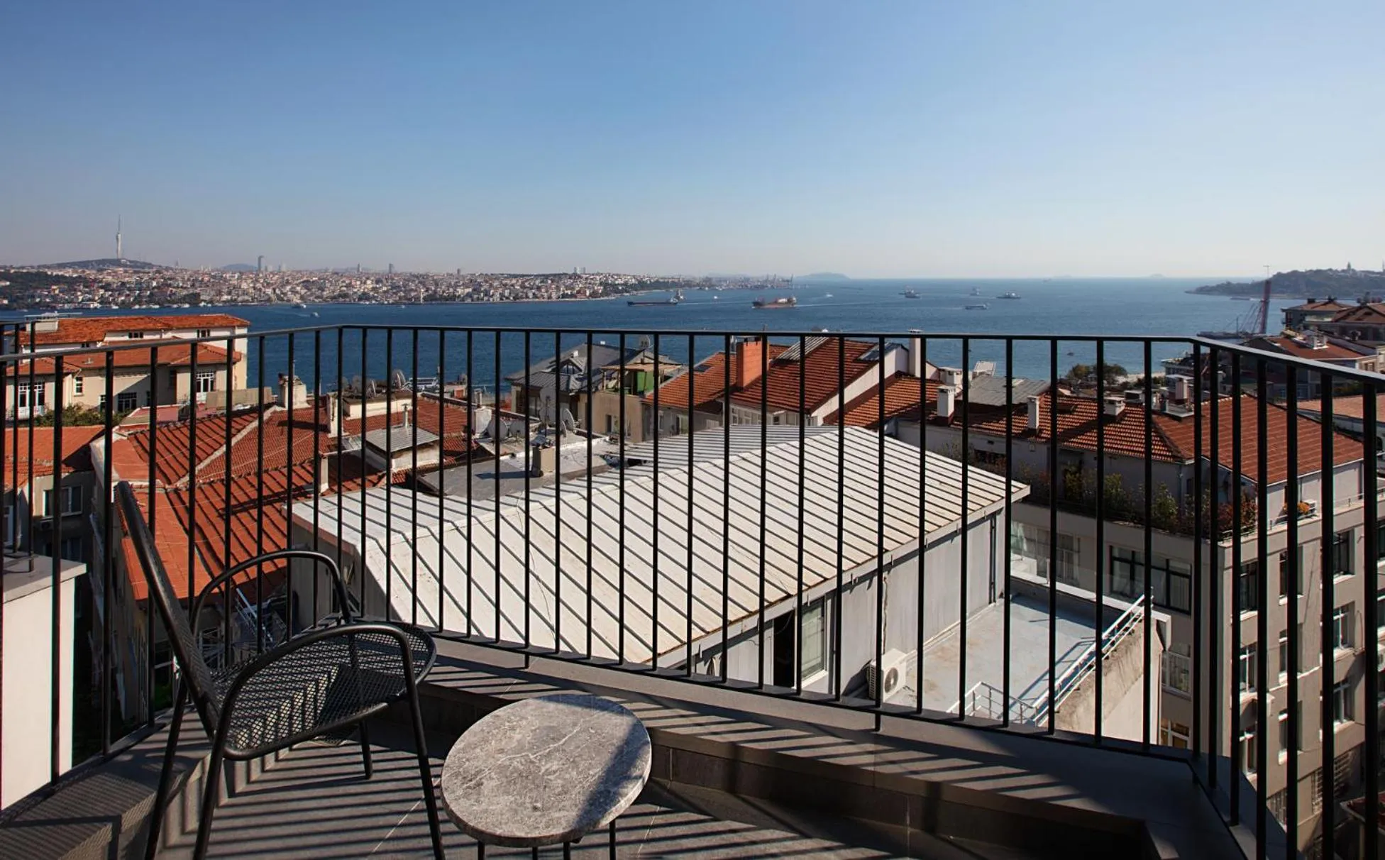 Balcony/Terrace in Ando Living Taksim House