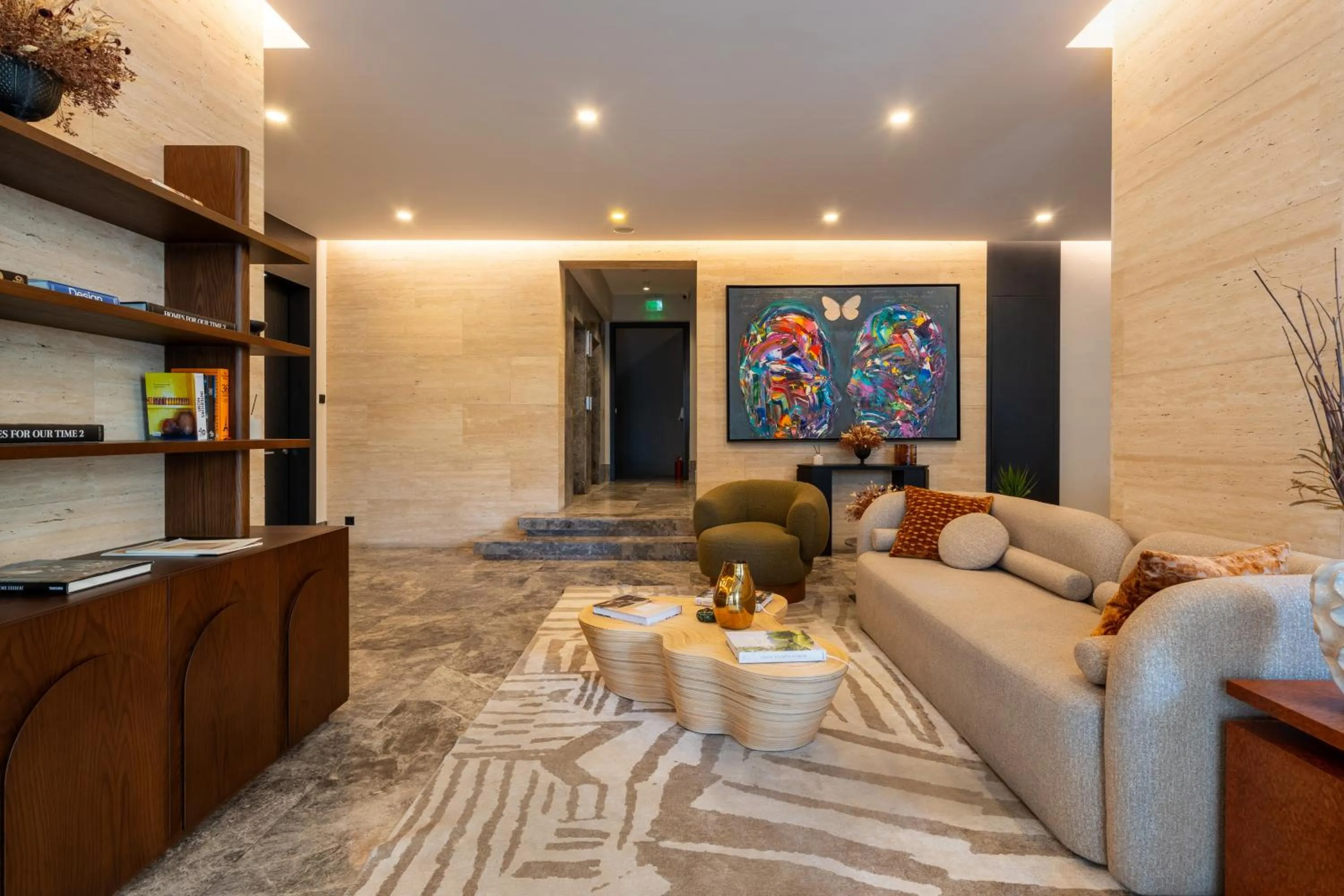 Facade/entrance in Ando Living Taksim House