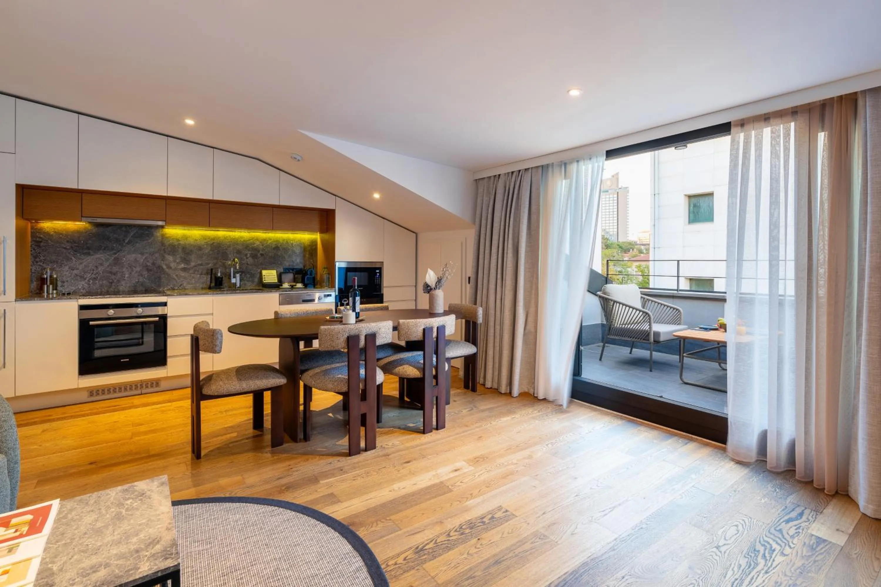 Balcony/Terrace in Ando Living Taksim House