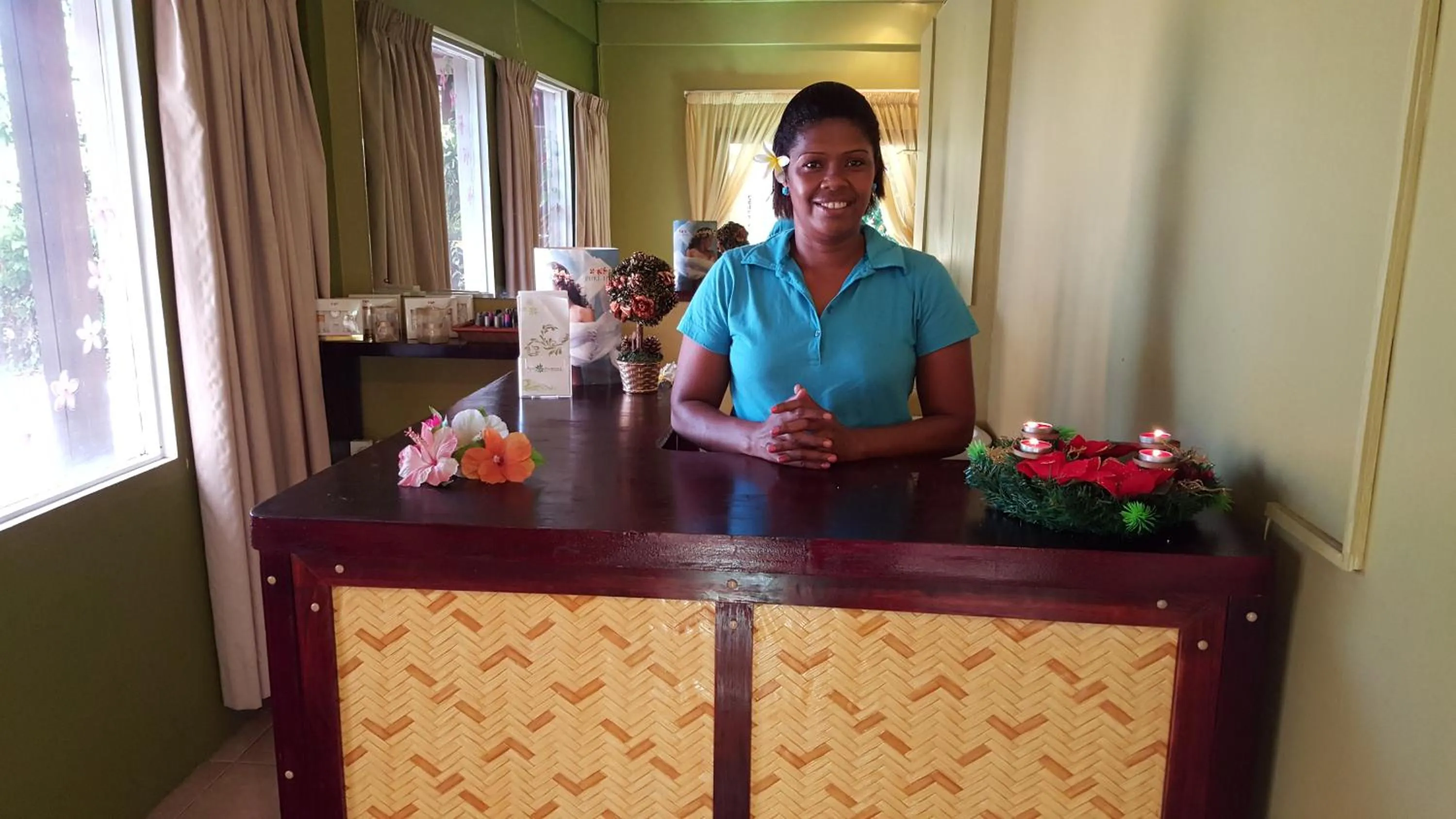 Staff in Hexagon International Hotel, Villas & Spa