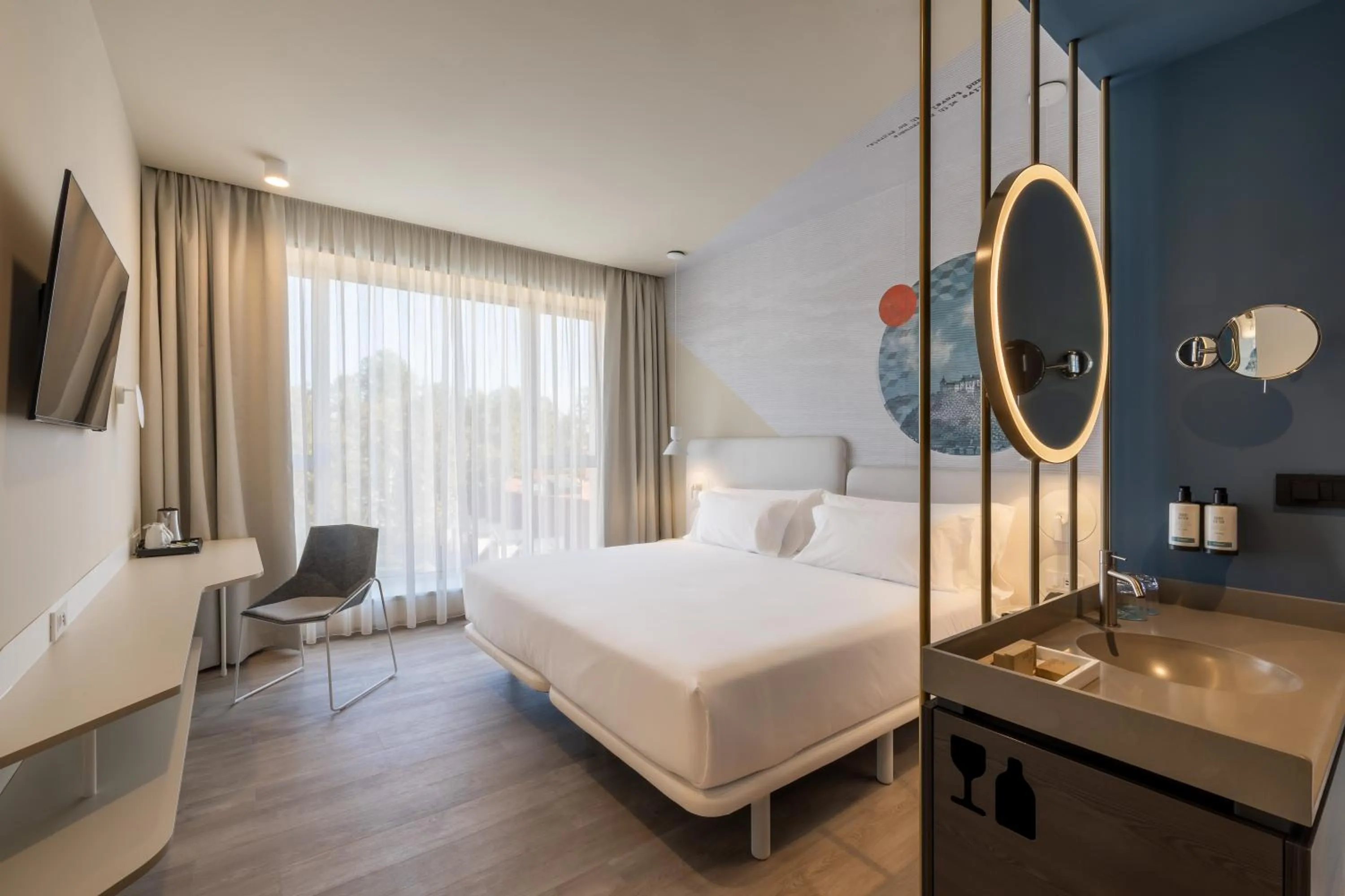 Bedroom, Bed in Occidental Ljubljana