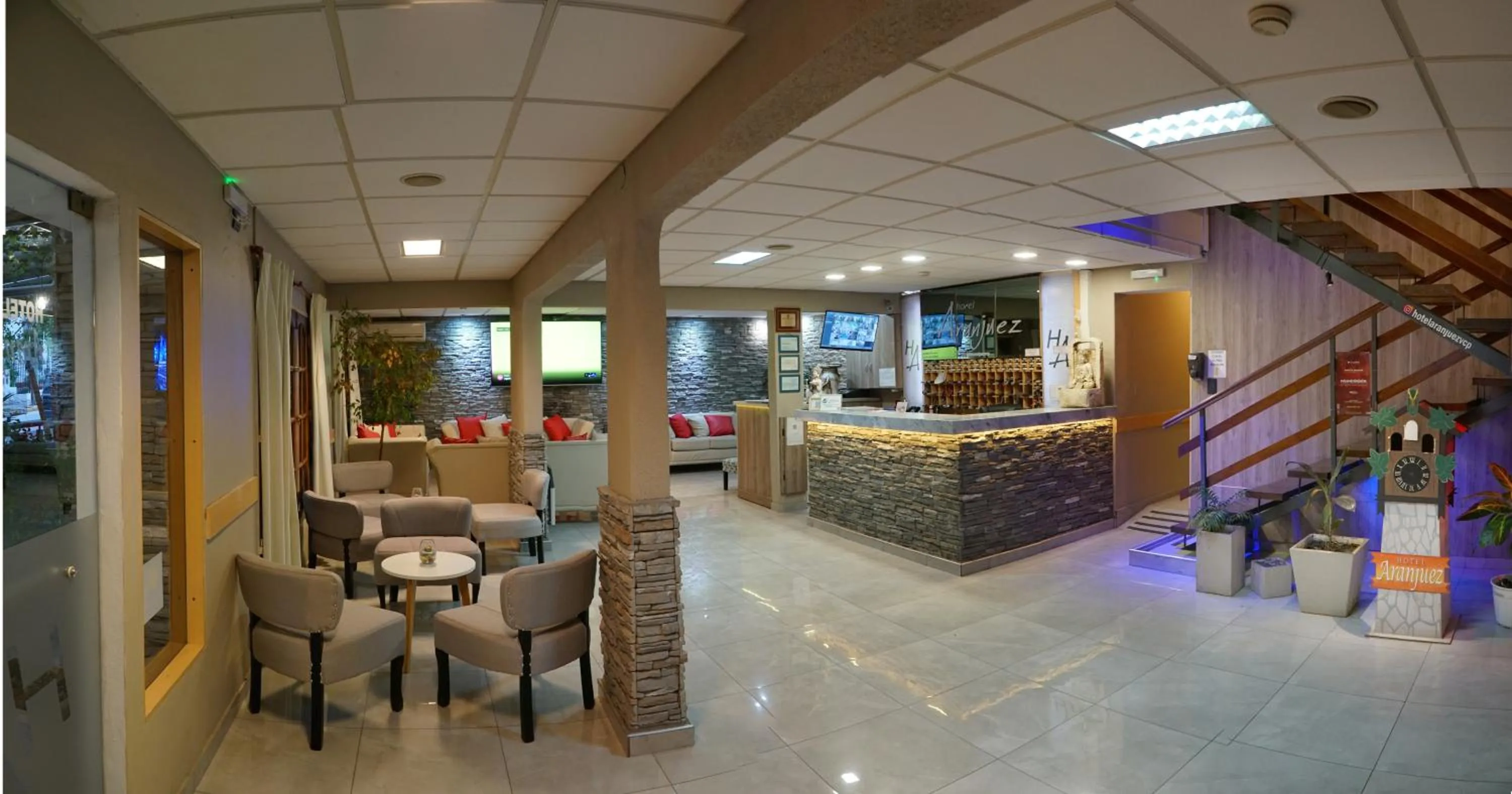Lobby or reception in Aranjuez Real