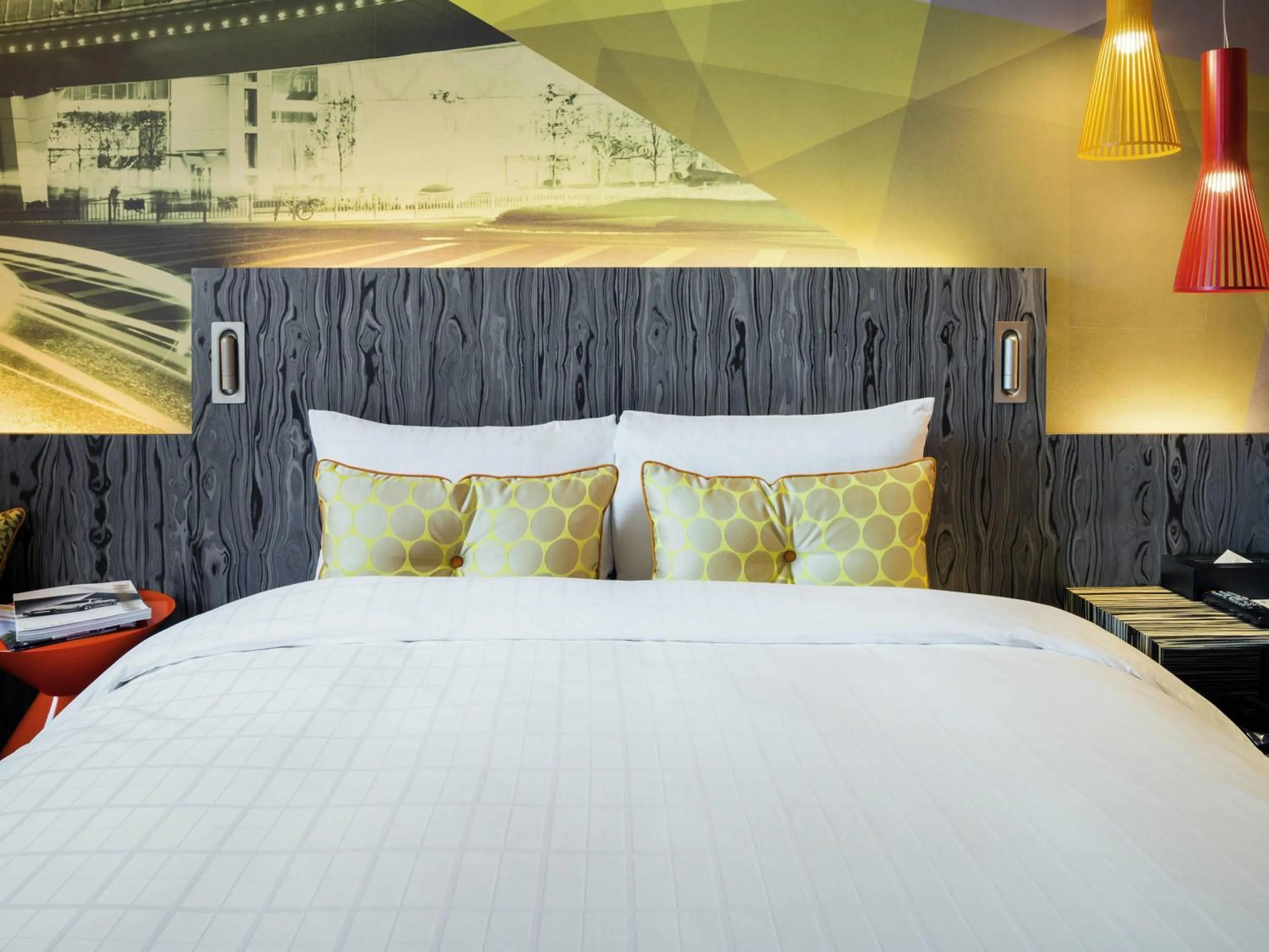 Bedroom, Bed in Ibis Styles Ambassador Seoul Gangnam