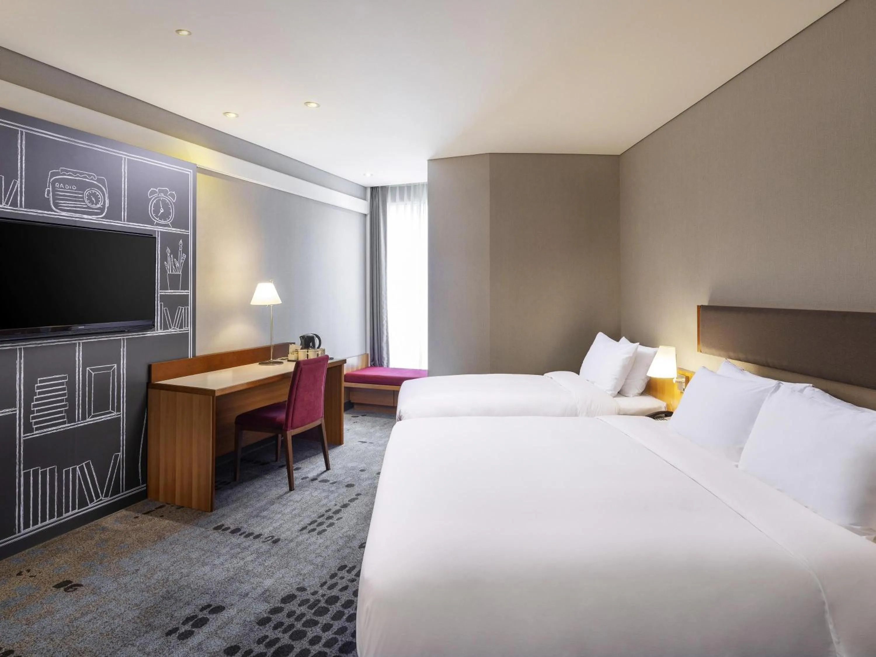Bedroom, Bed in Ibis Ambassador Myeongdong