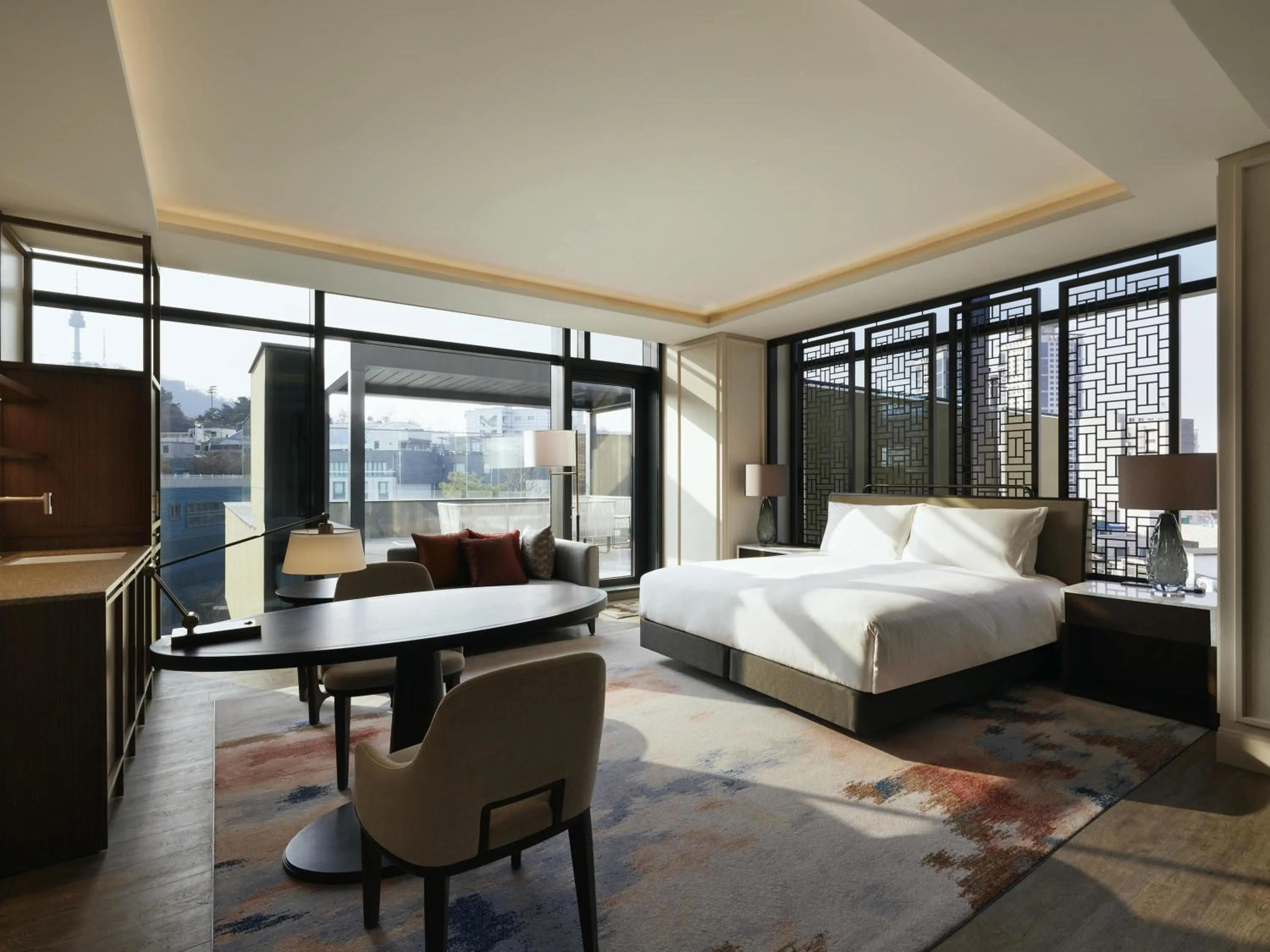 Bedroom, Bed in The Ambassador Seoul - A Pullman Hotel