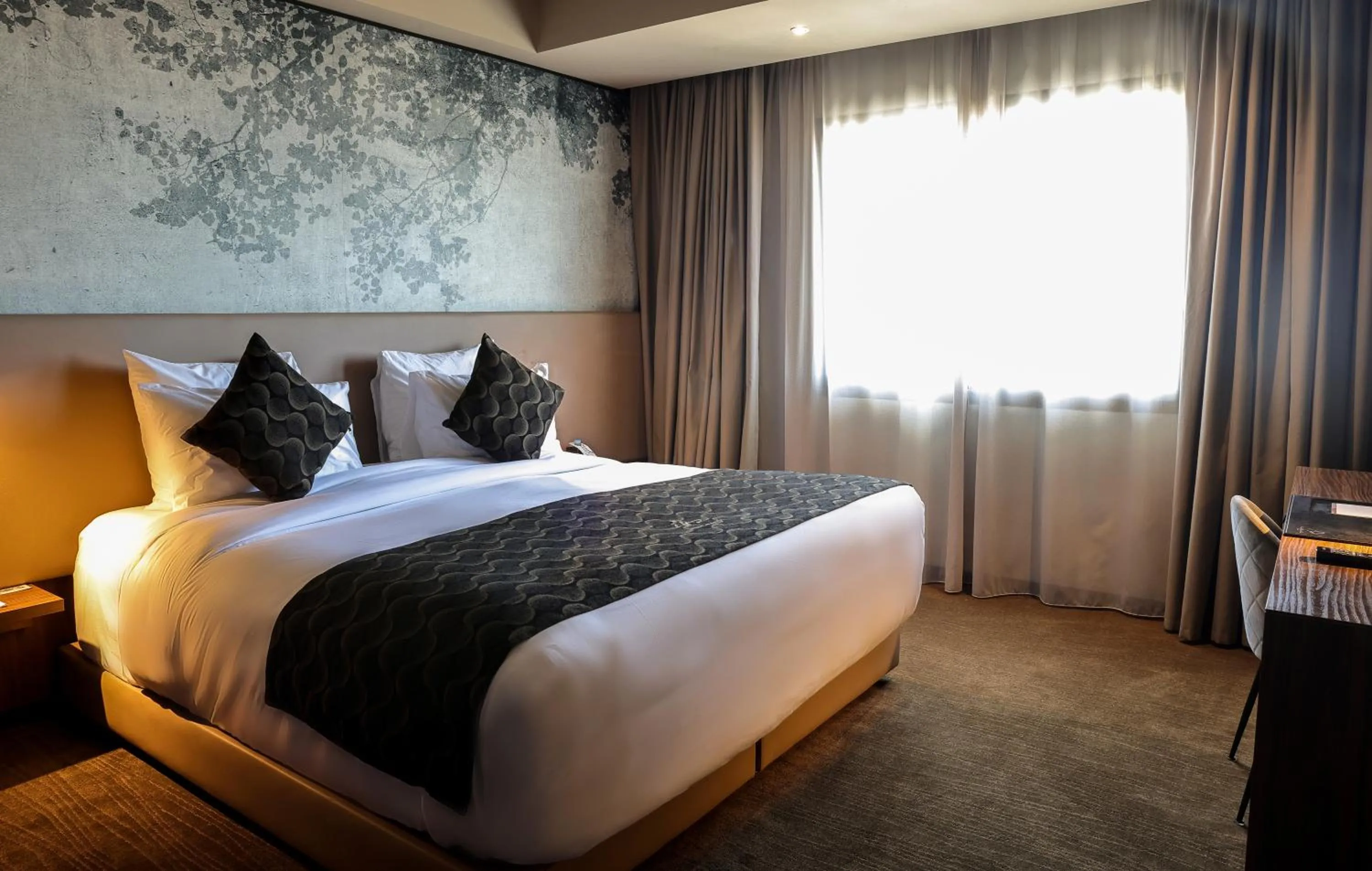 Bed in Villa Blanca Urban Hotel