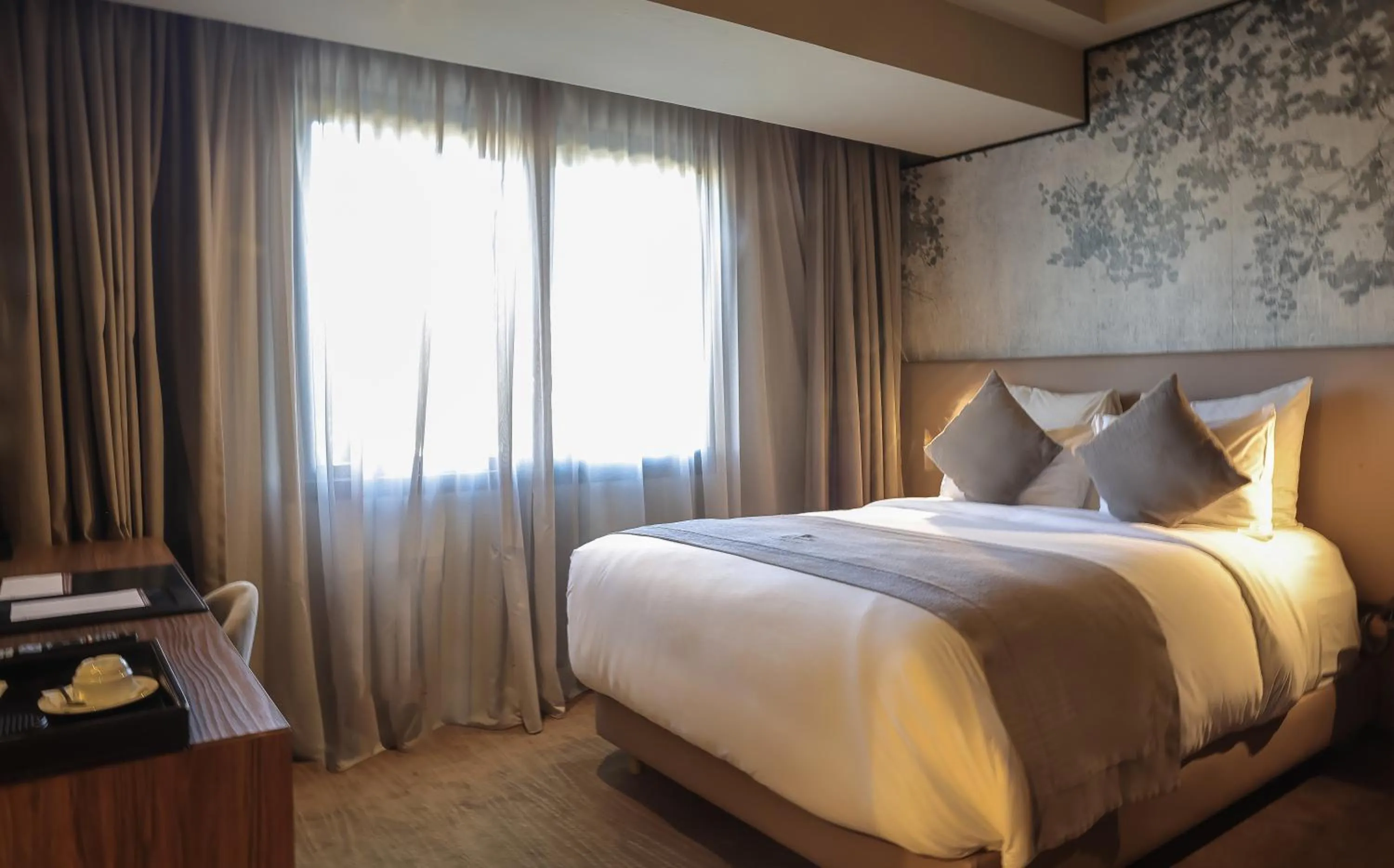 Bed in Villa Blanca Urban Hotel