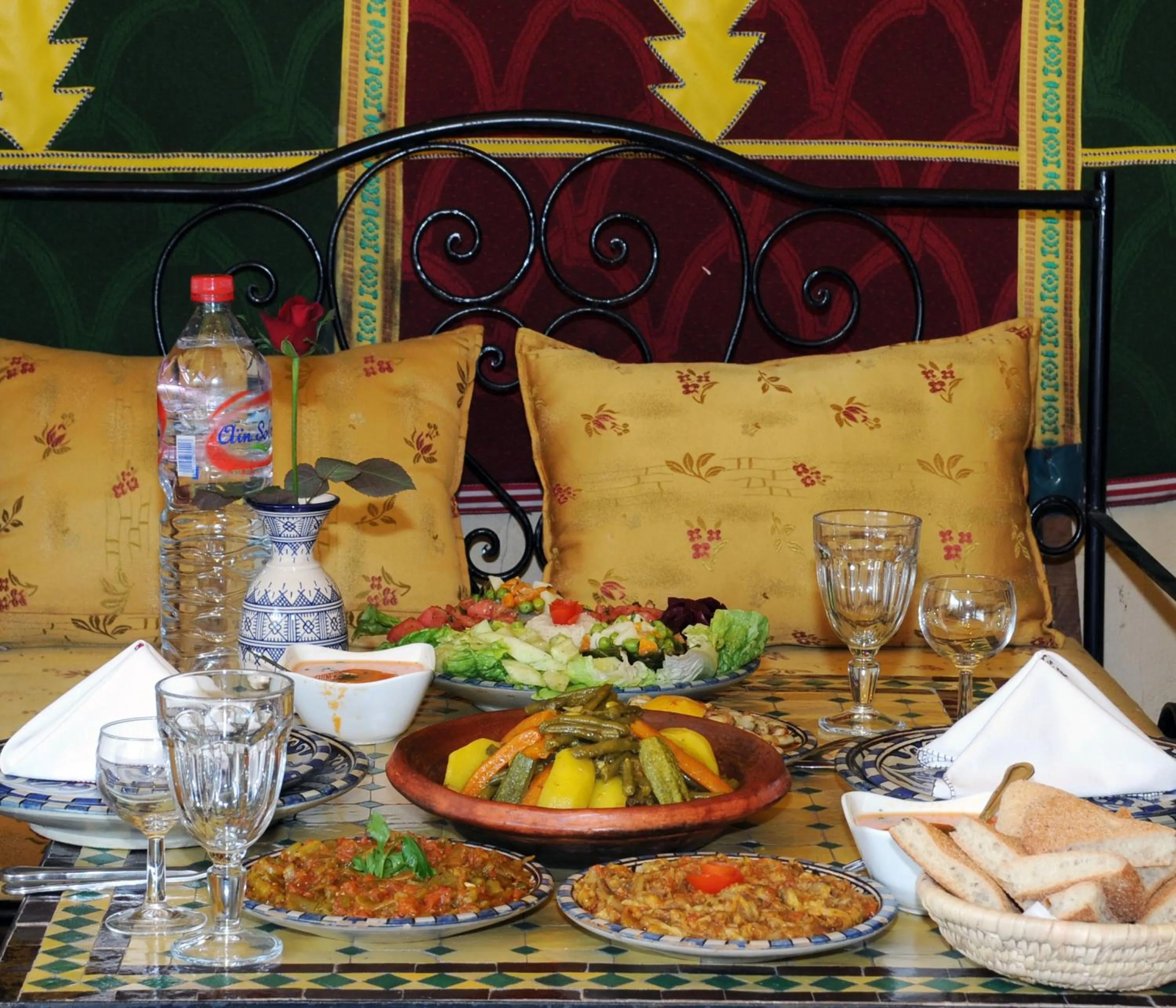 Food close-up in Riad Fes Baraka & SPA