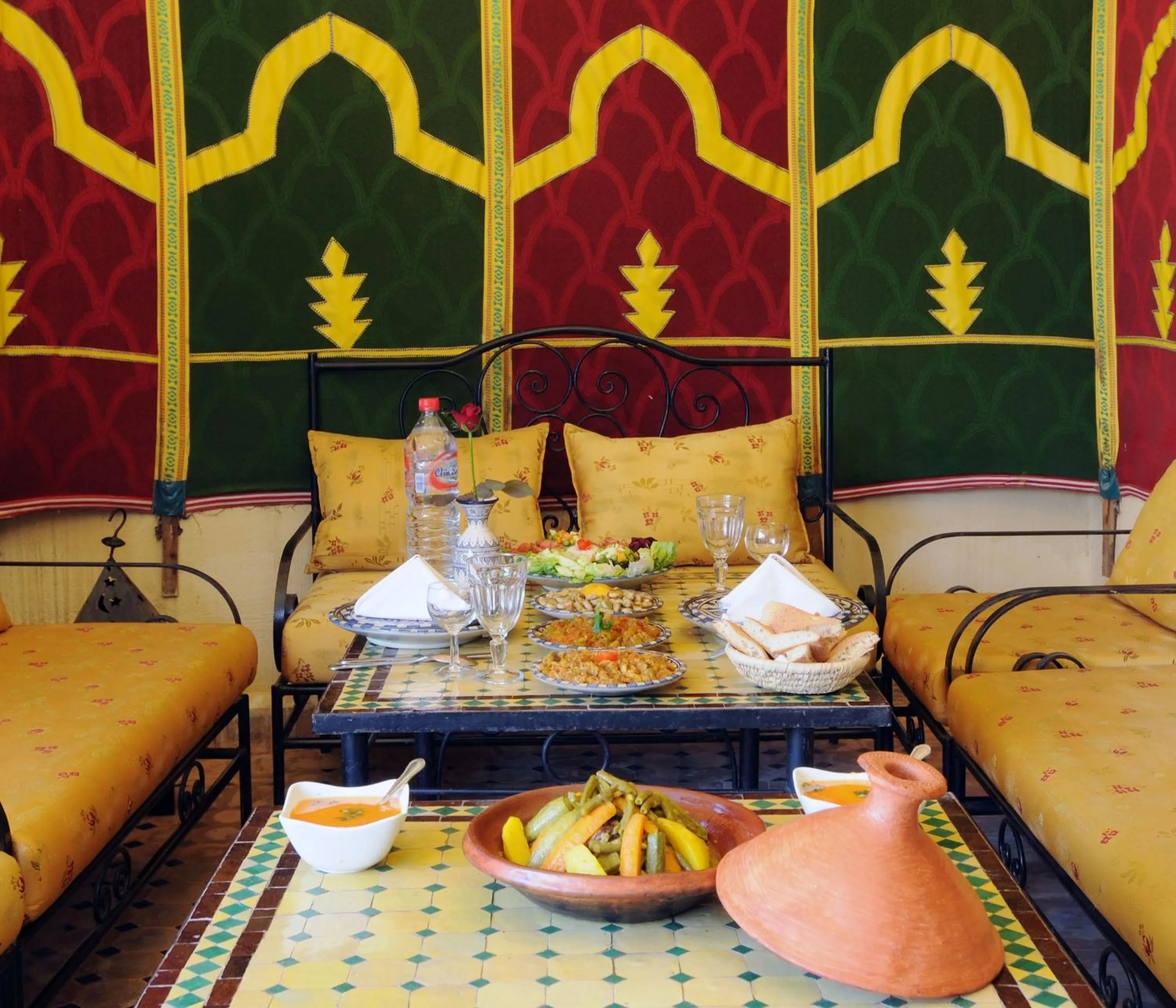 Patio in Riad Fes Baraka & SPA