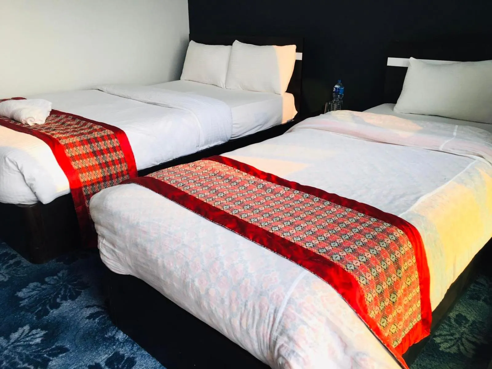 Bedroom, Bed in Hotell Hill Crown