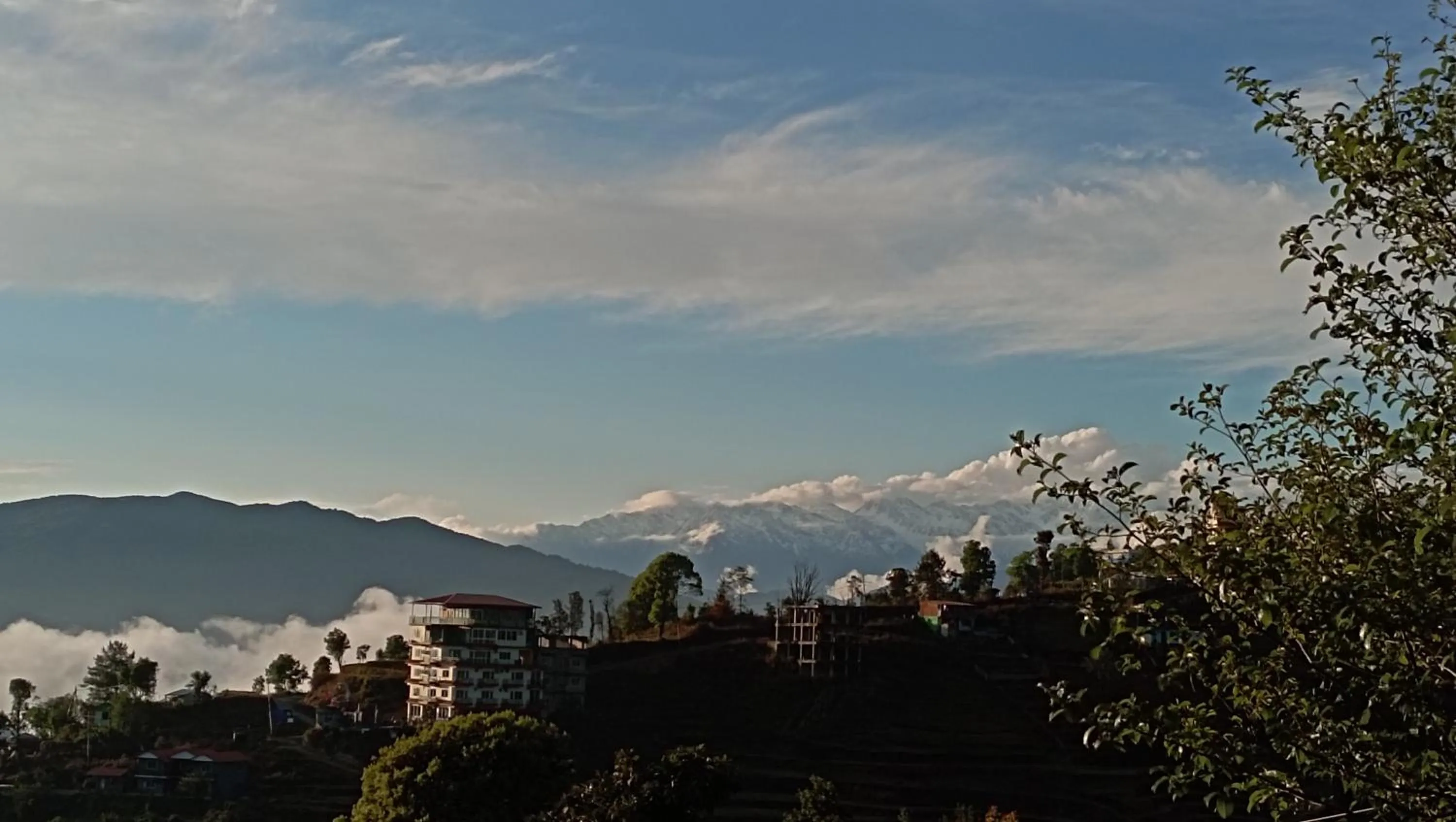 Mountain view in Hotell Hill Crown