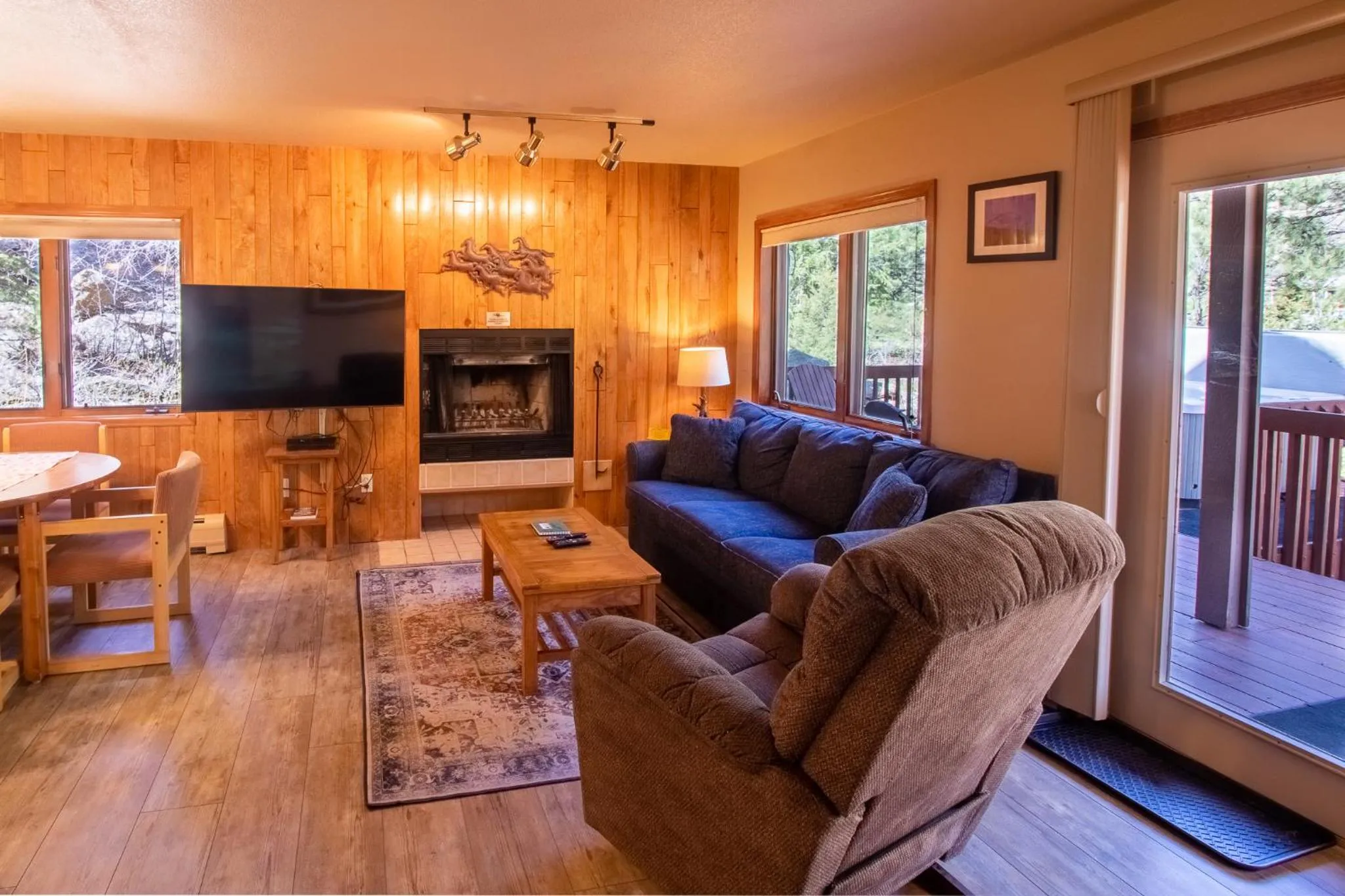 TV and multimedia in Castle Mountain Lodge