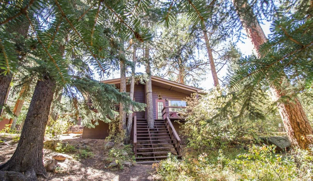 Property building in Castle Mountain Lodge