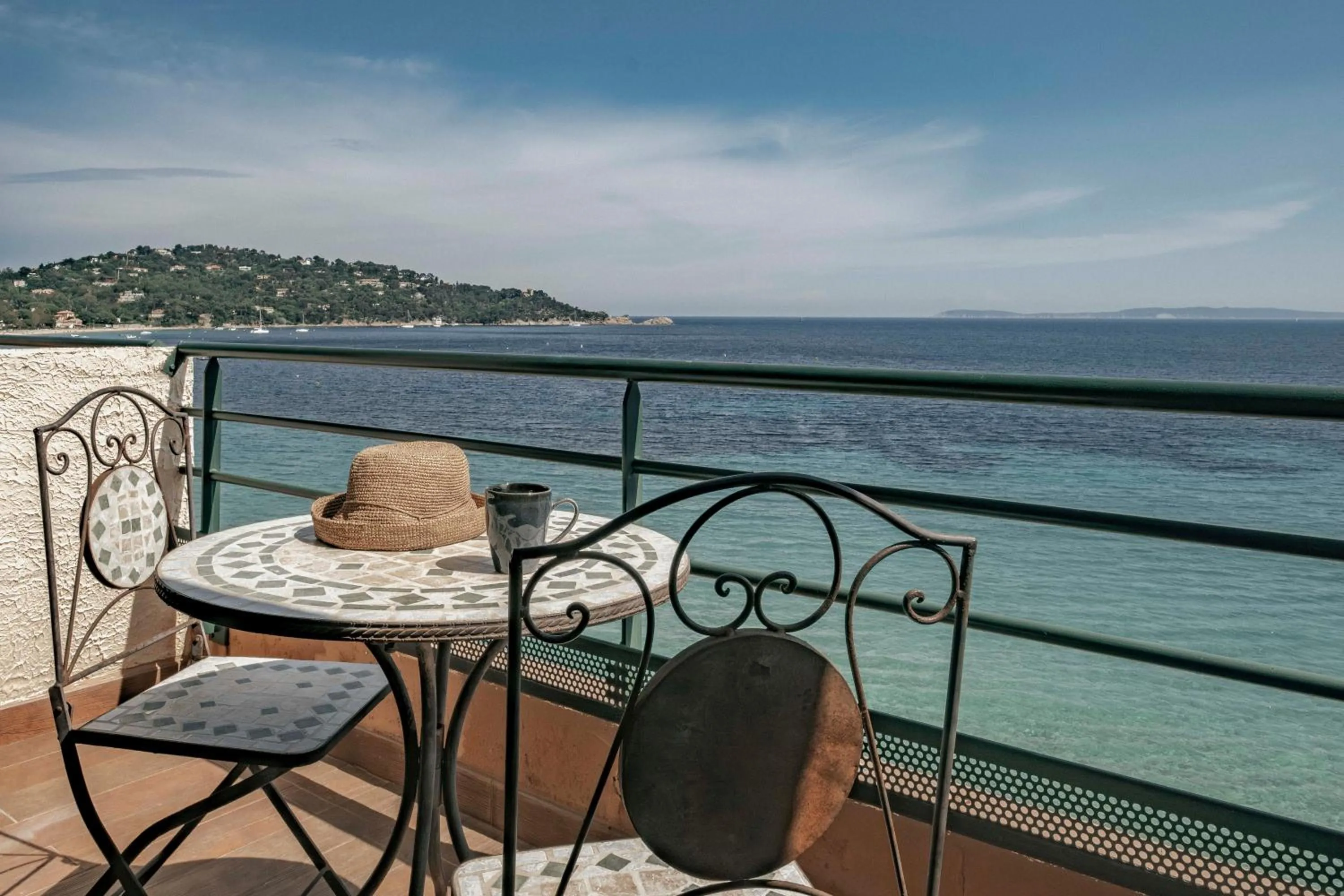 Patio in Surplage Hôtel Cavalière
