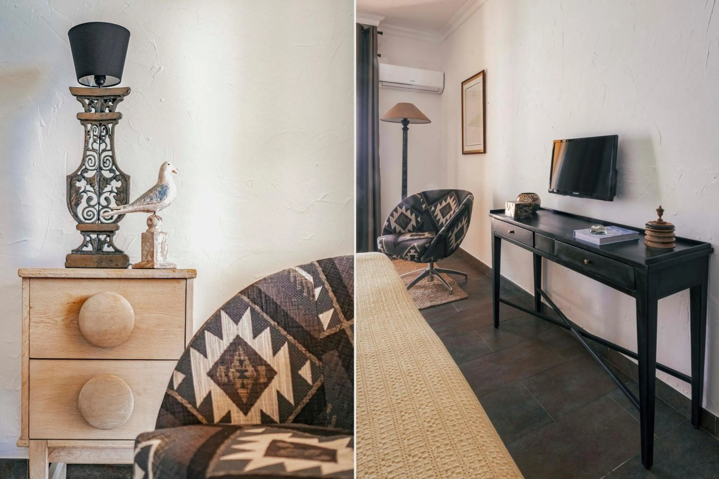 Decorative detail in Surplage Hôtel Cavalière