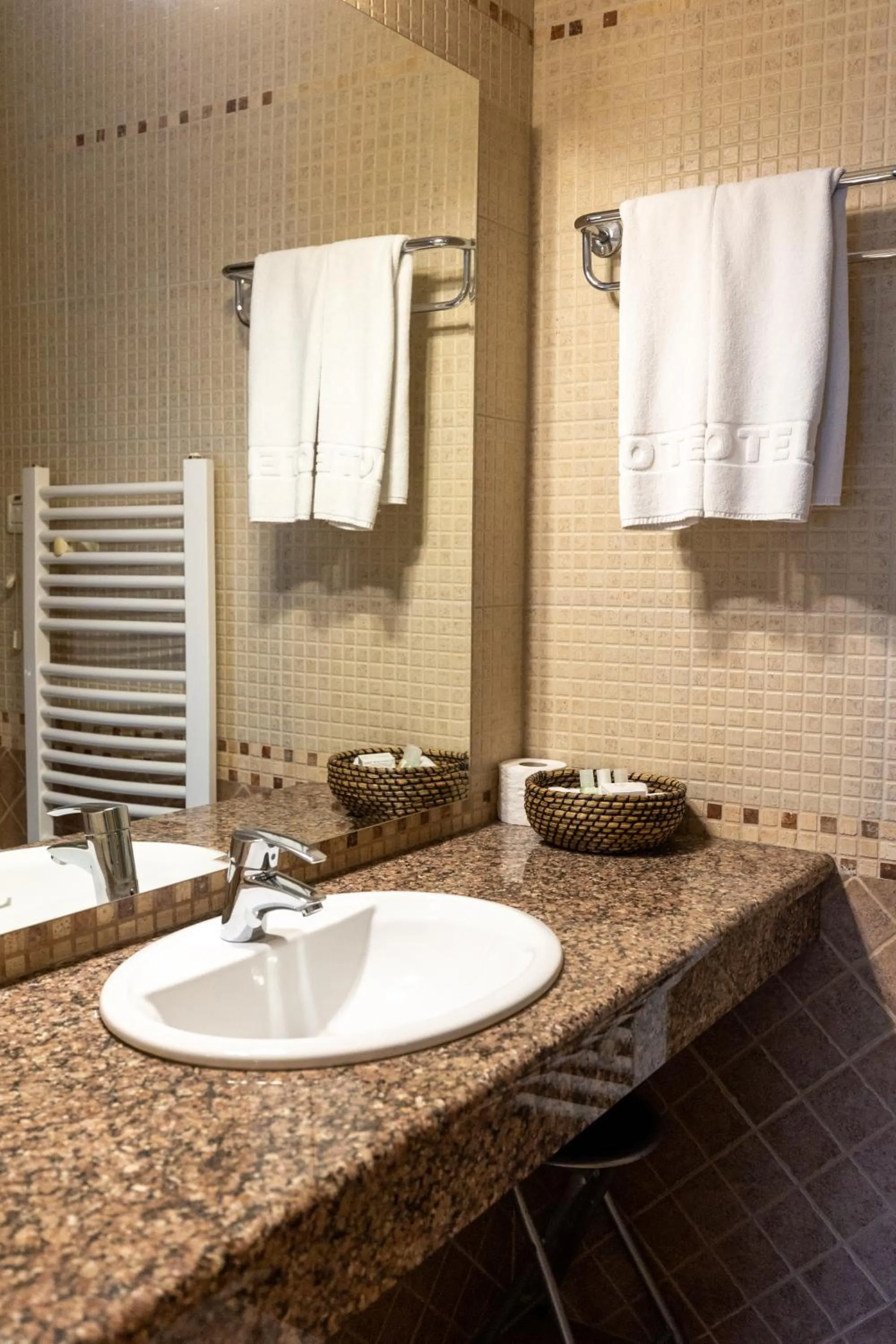 Bathroom in Euro Garni Hotel