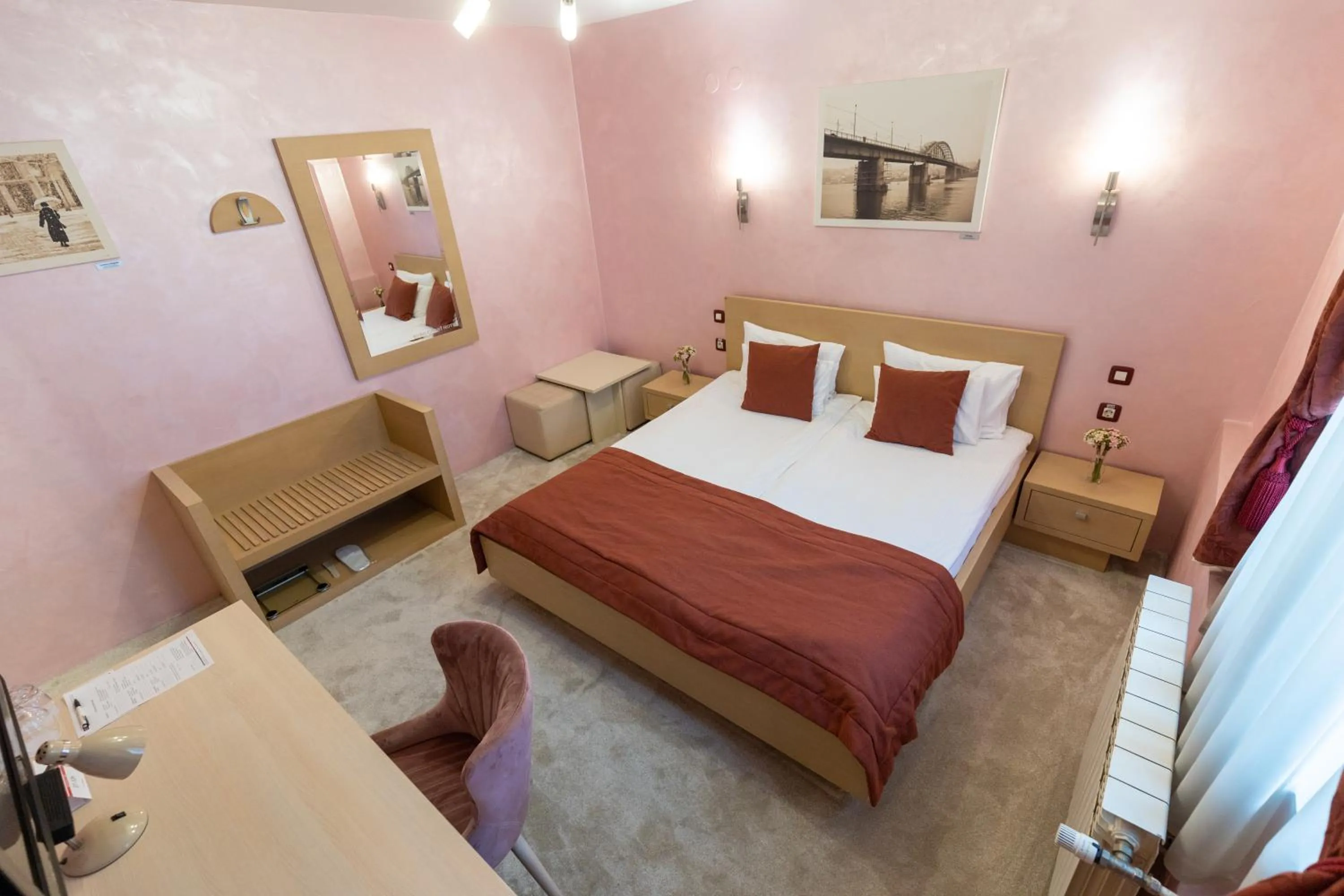 Bedroom, Bed in Euro Garni Hotel