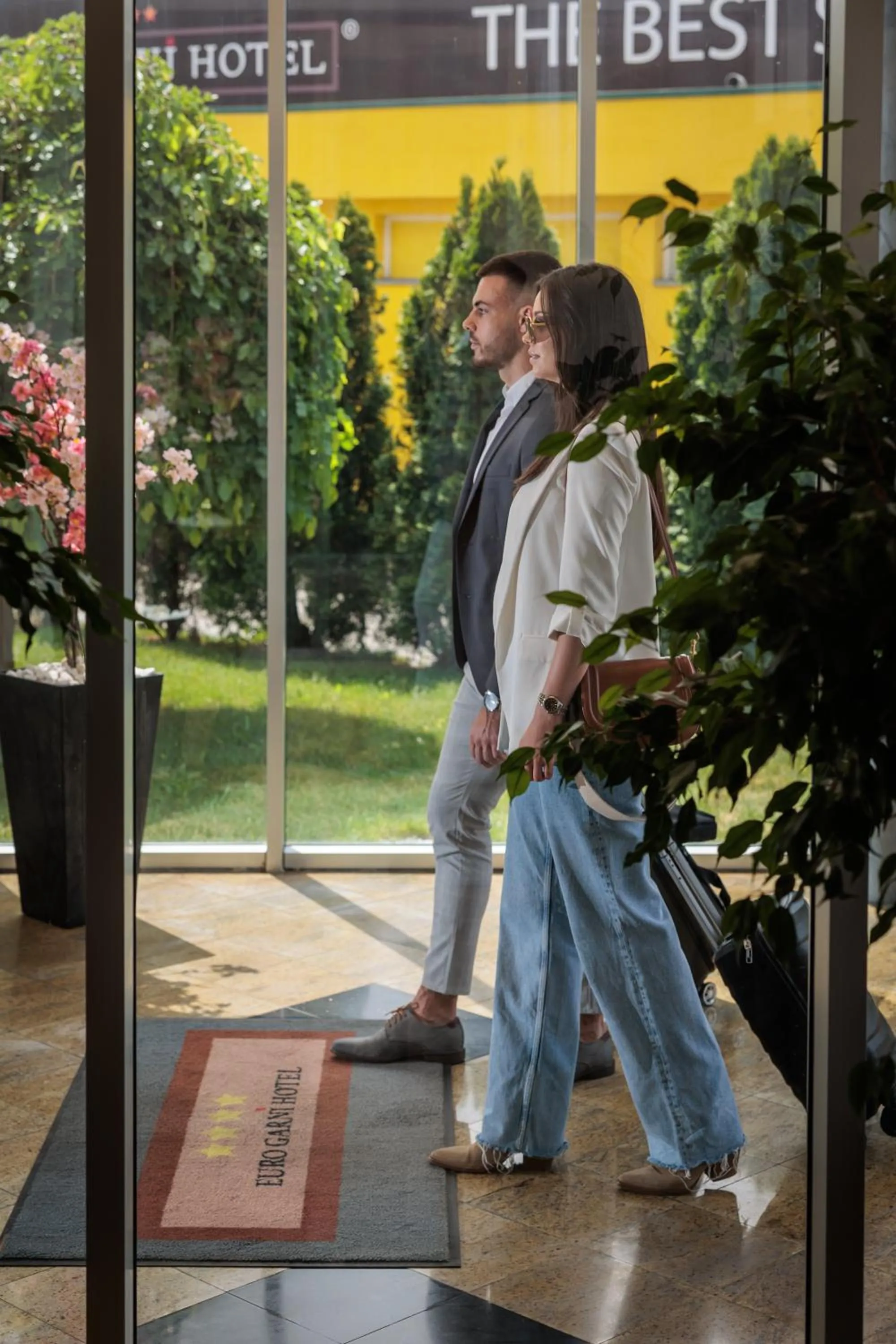 People in Euro Garni Hotel