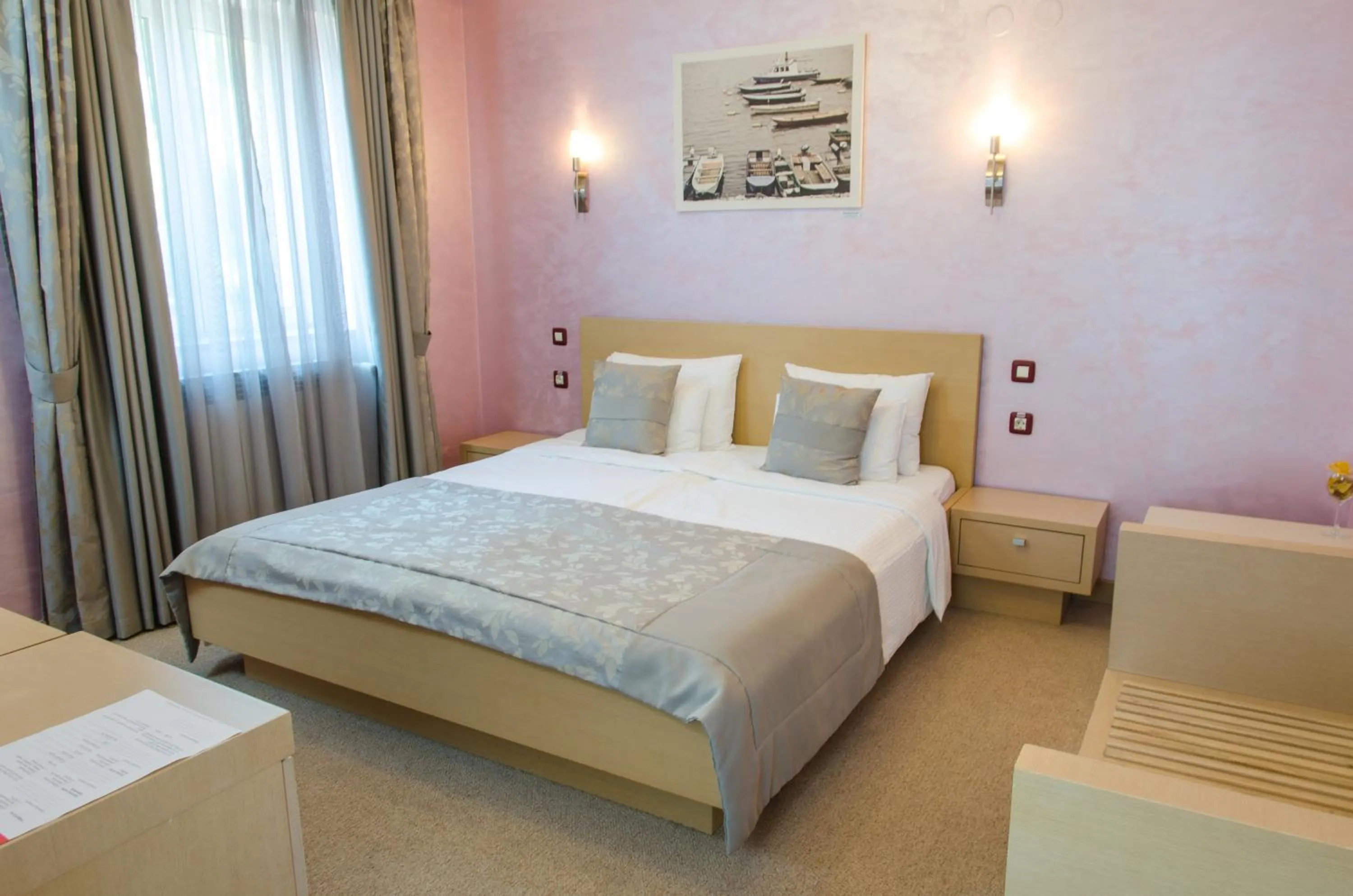 Bedroom, Bed in Euro Garni Hotel