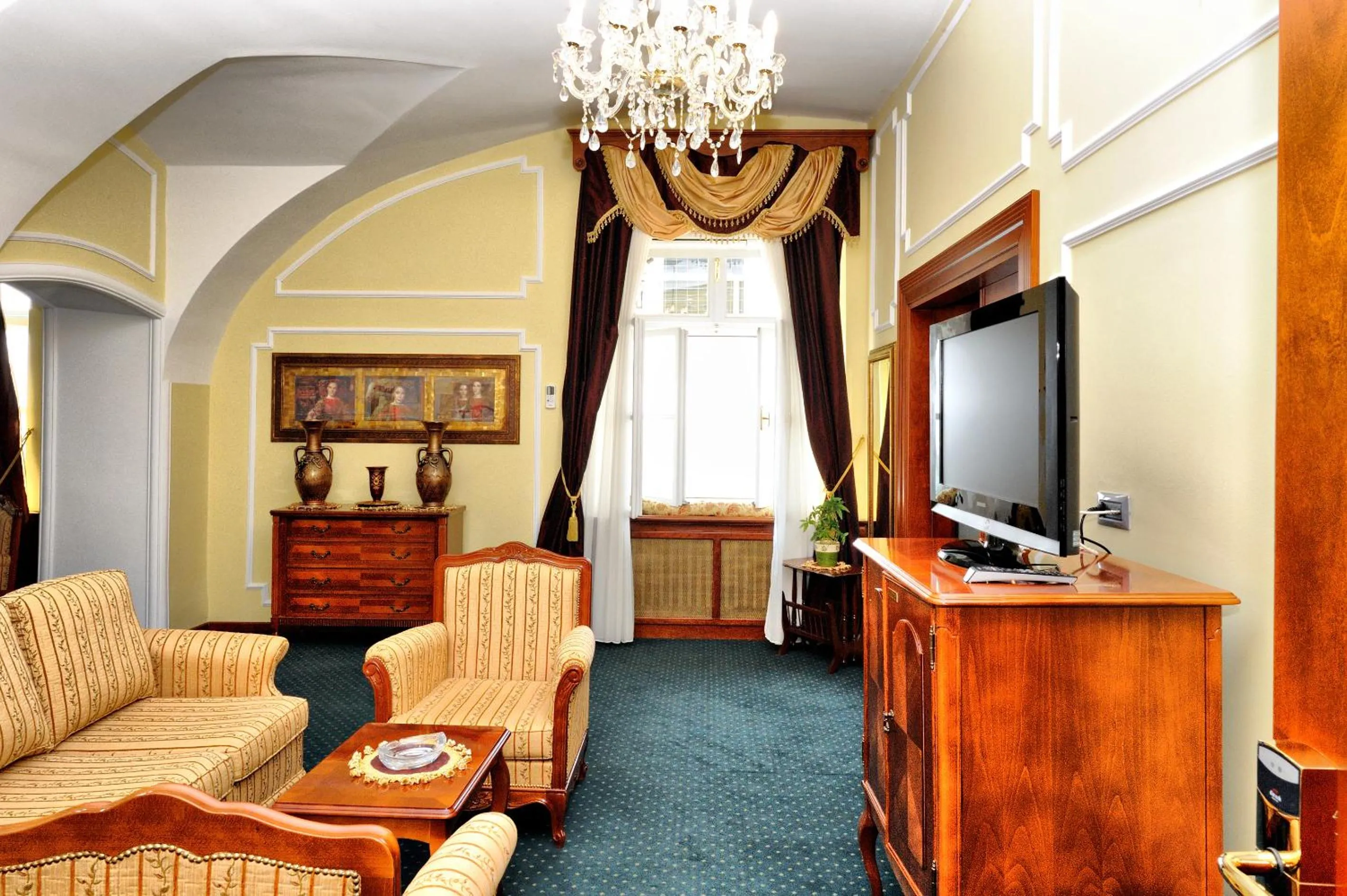 Living room in Hotel Leopold I