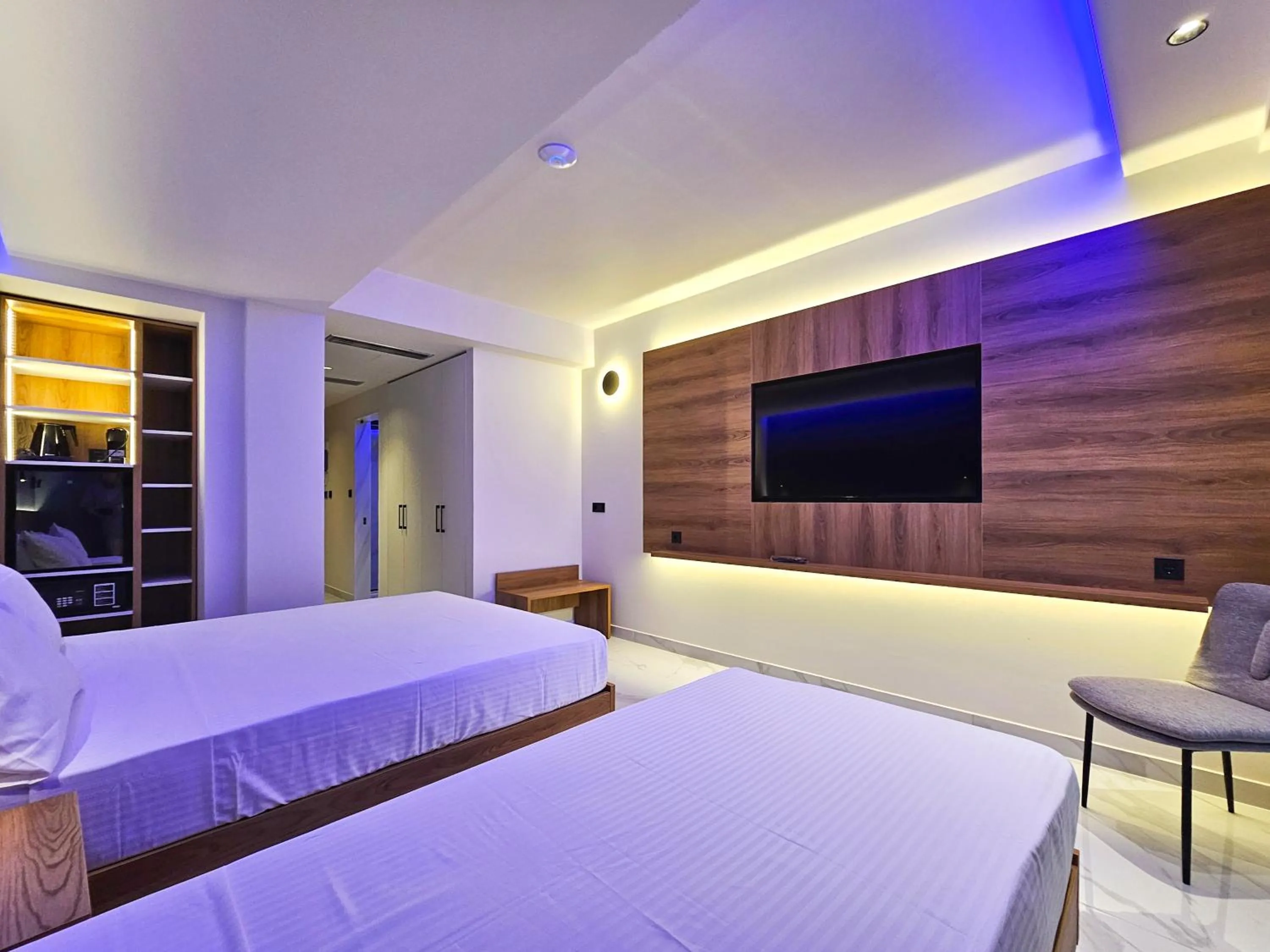 View (from property/room), Bed in AKTEON GIRNI