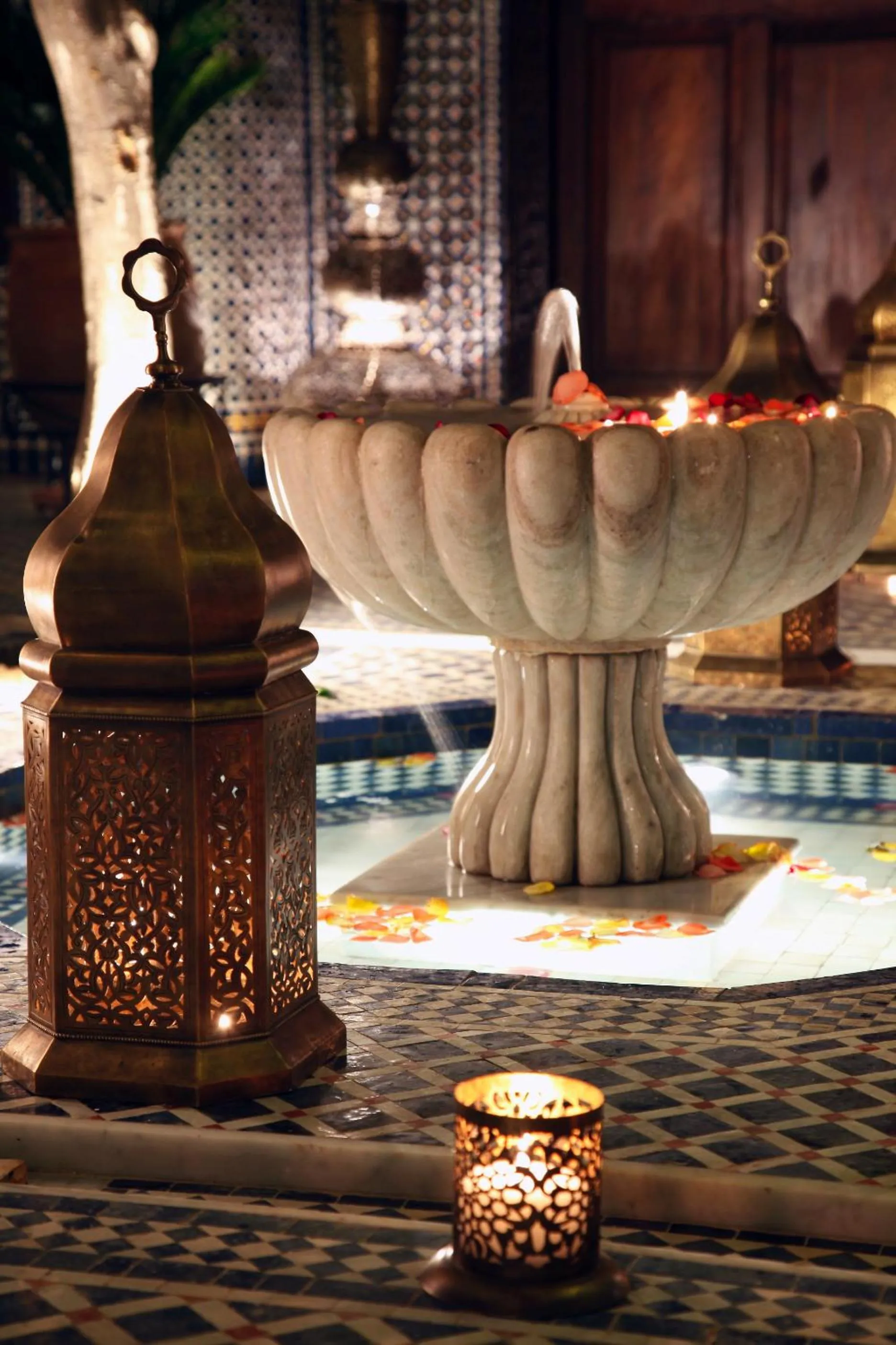 Communal lounge/ TV room in Riad Alya