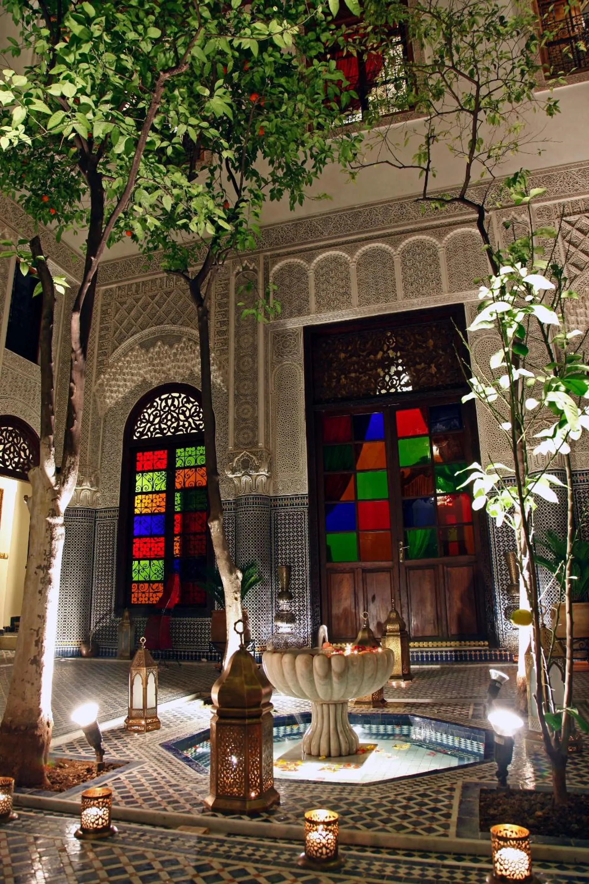 Communal lounge/ TV room in Riad Alya