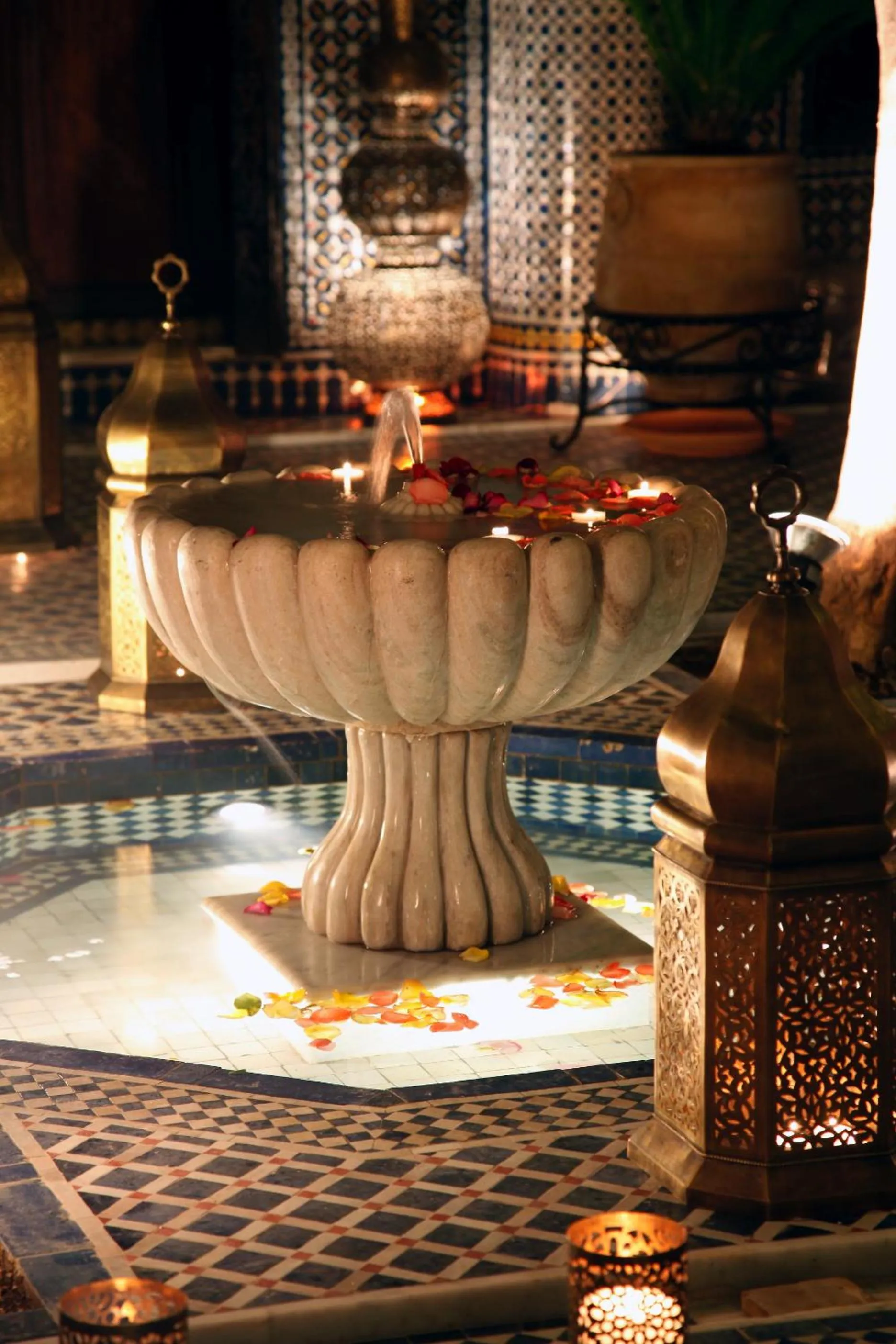 Communal lounge/ TV room in Riad Alya