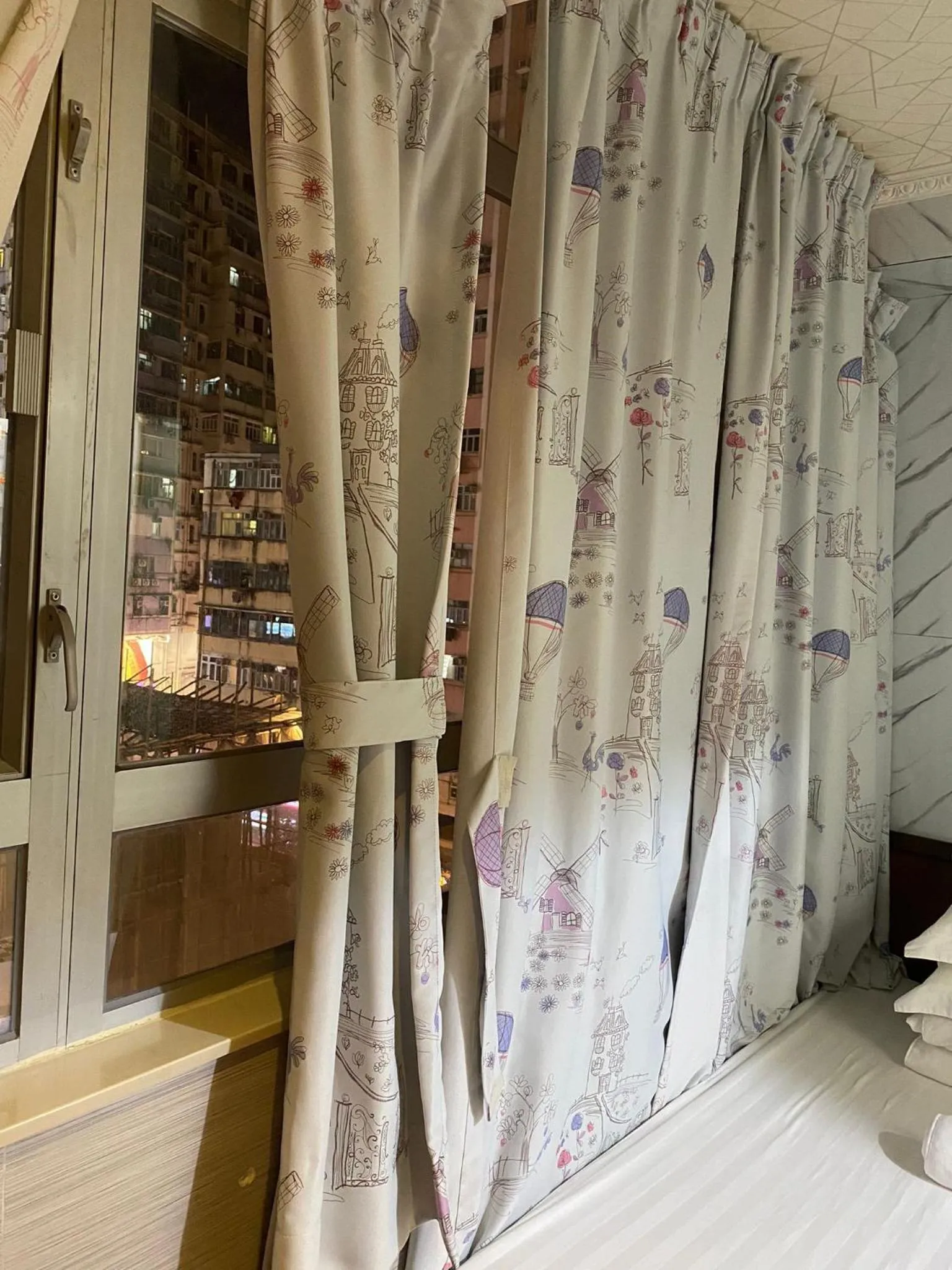 Bed in 富都賓館 Fu Dou Guest House