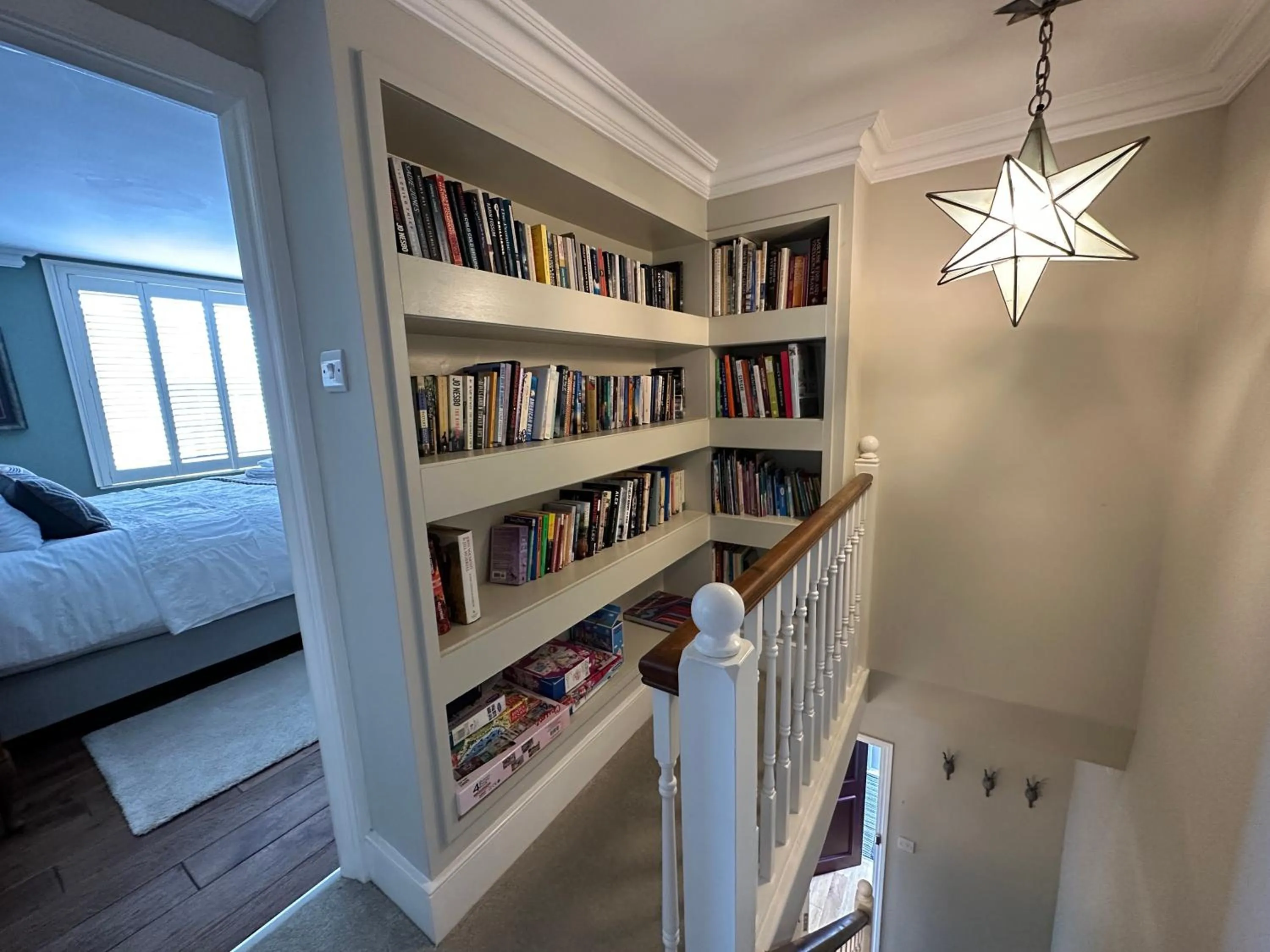 Bed in The Brontë Wing at The Apothecary Rye