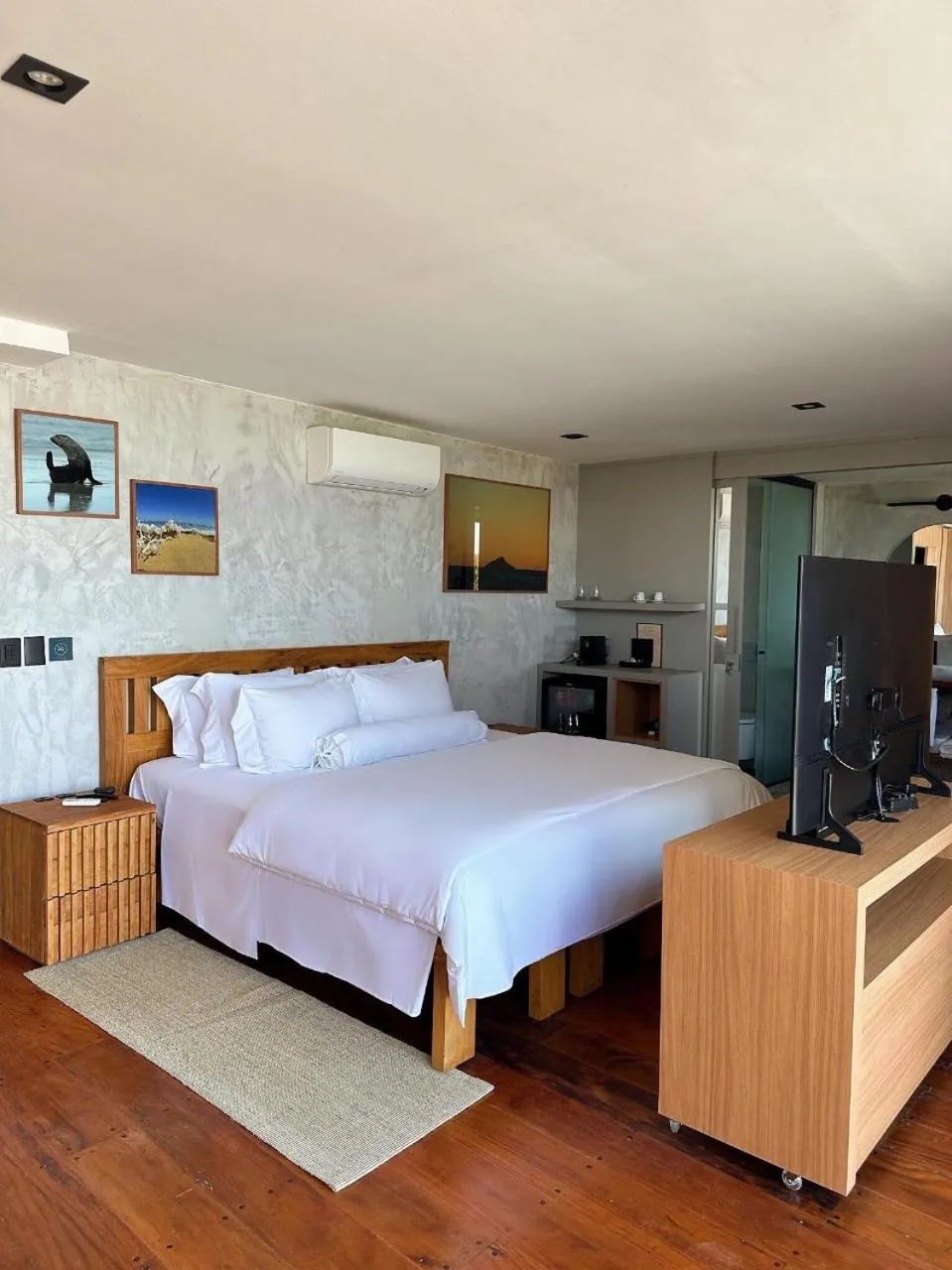 Bed in Duke Beach Hotel Maresias