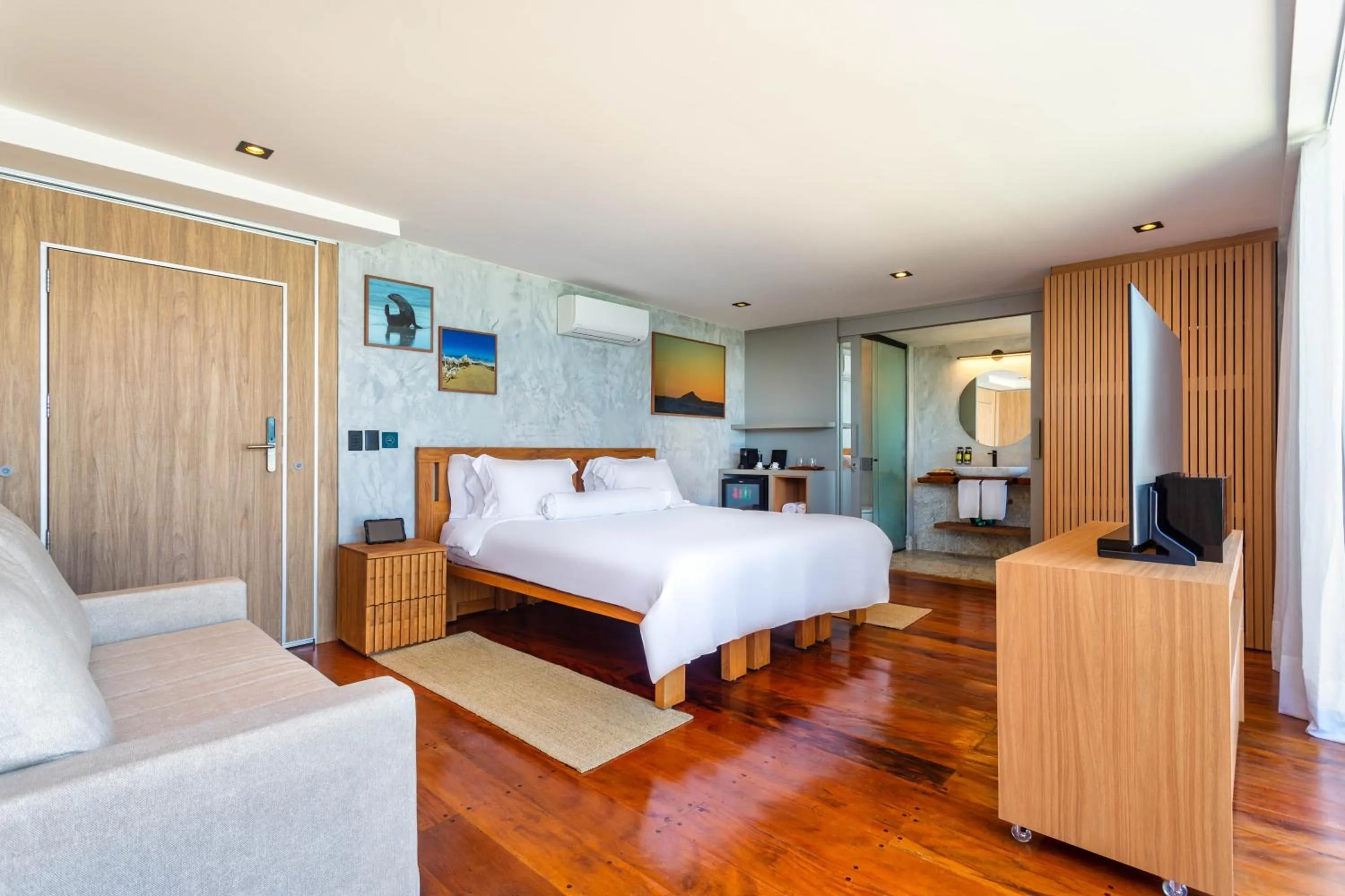 Bed in Duke Beach Hotel Maresias