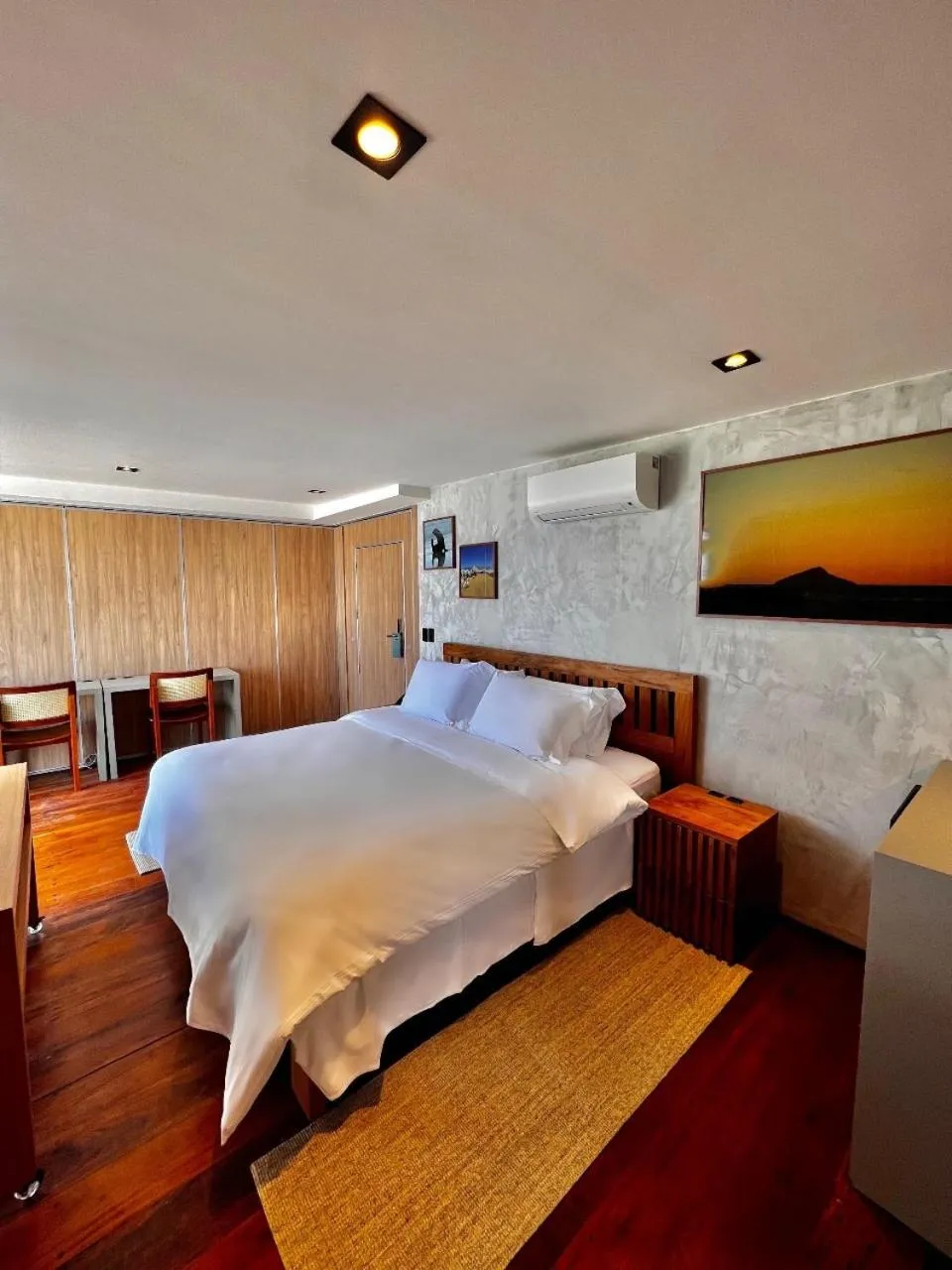 Bed in Duke Beach Hotel Maresias