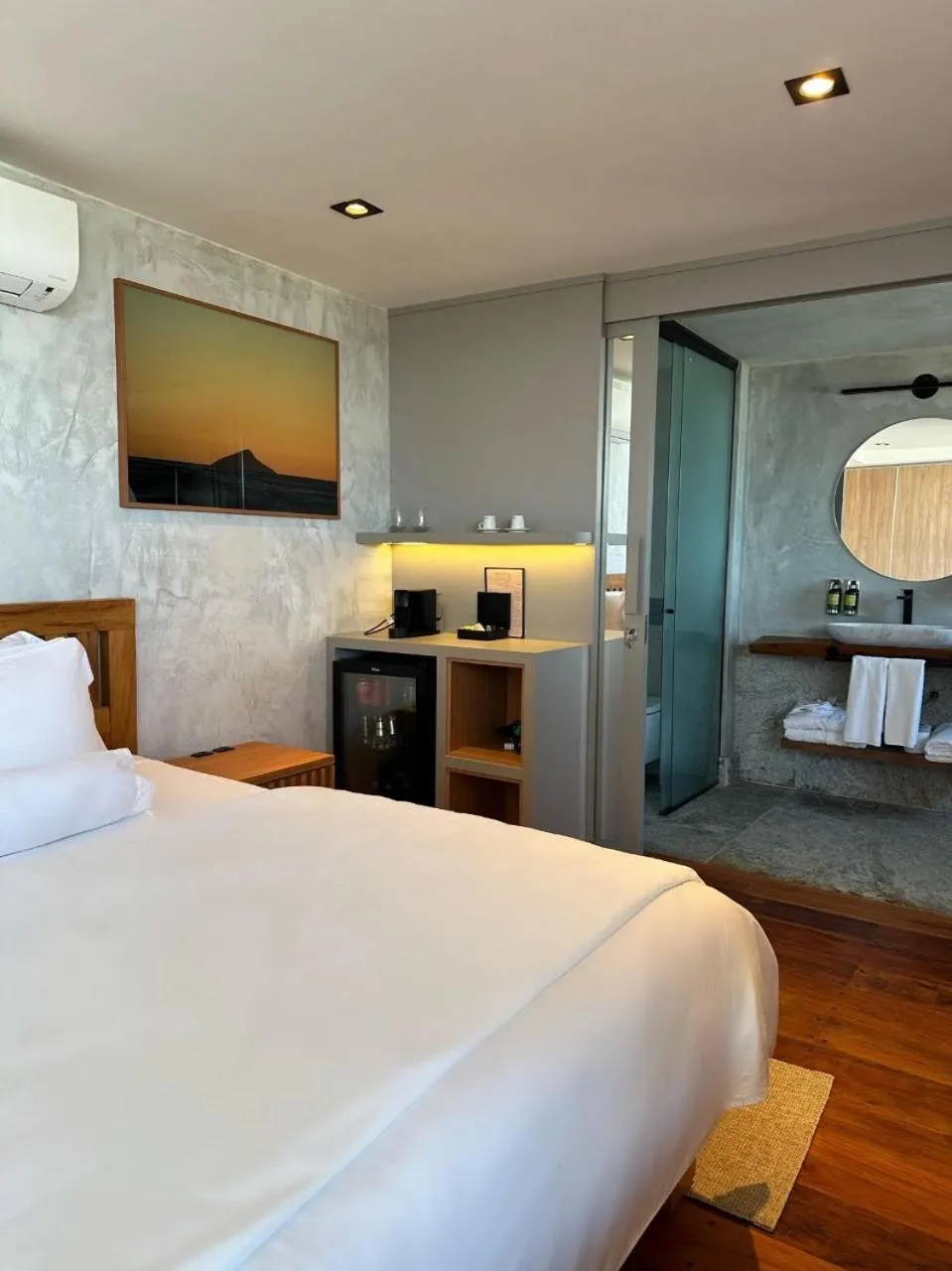 Bed in Duke Beach Hotel Maresias