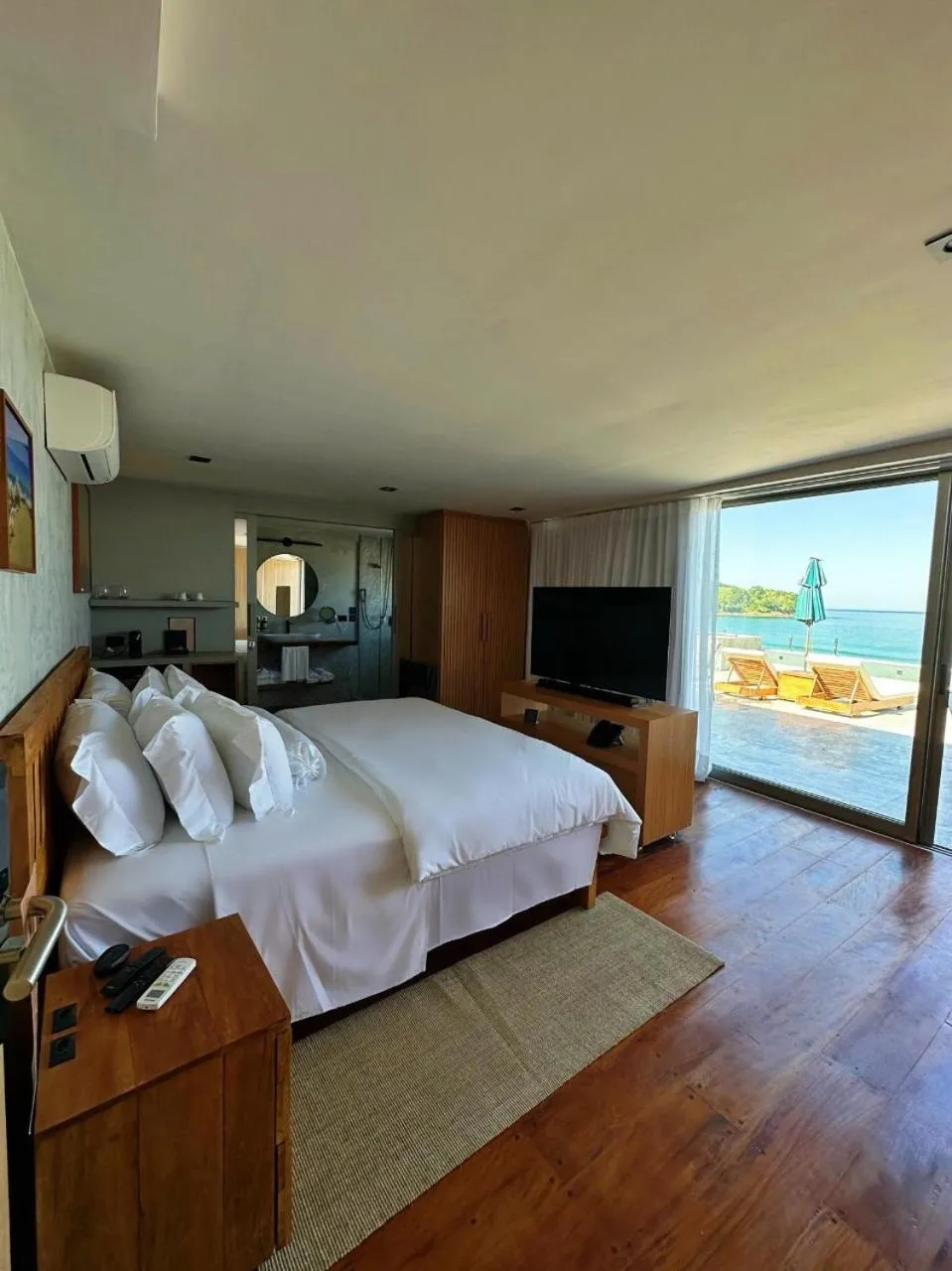 Bed in Duke Beach Hotel Maresias