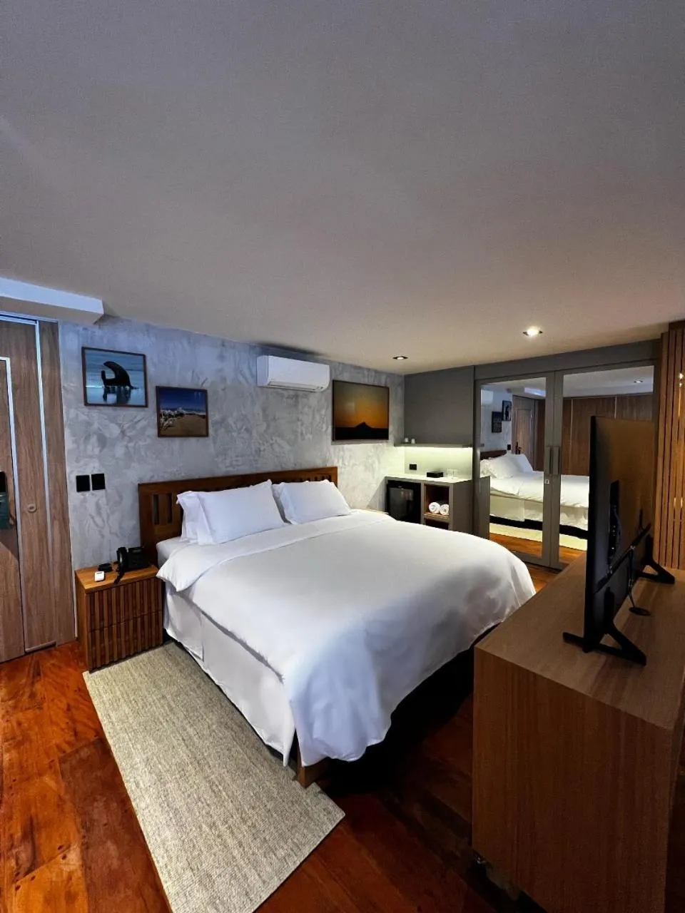 Bed in Duke Beach Hotel Maresias