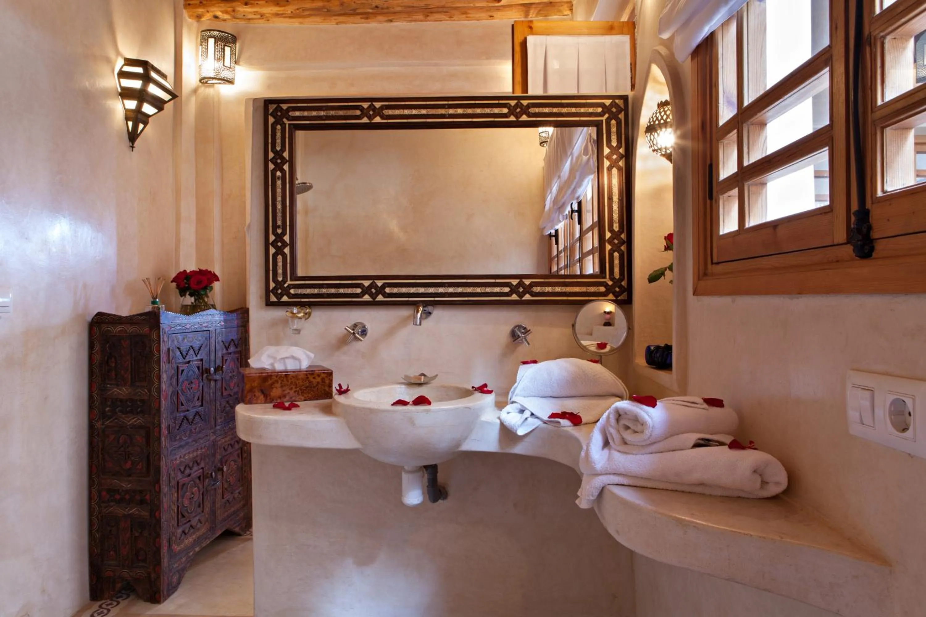 Bathroom in Riad Chbanate