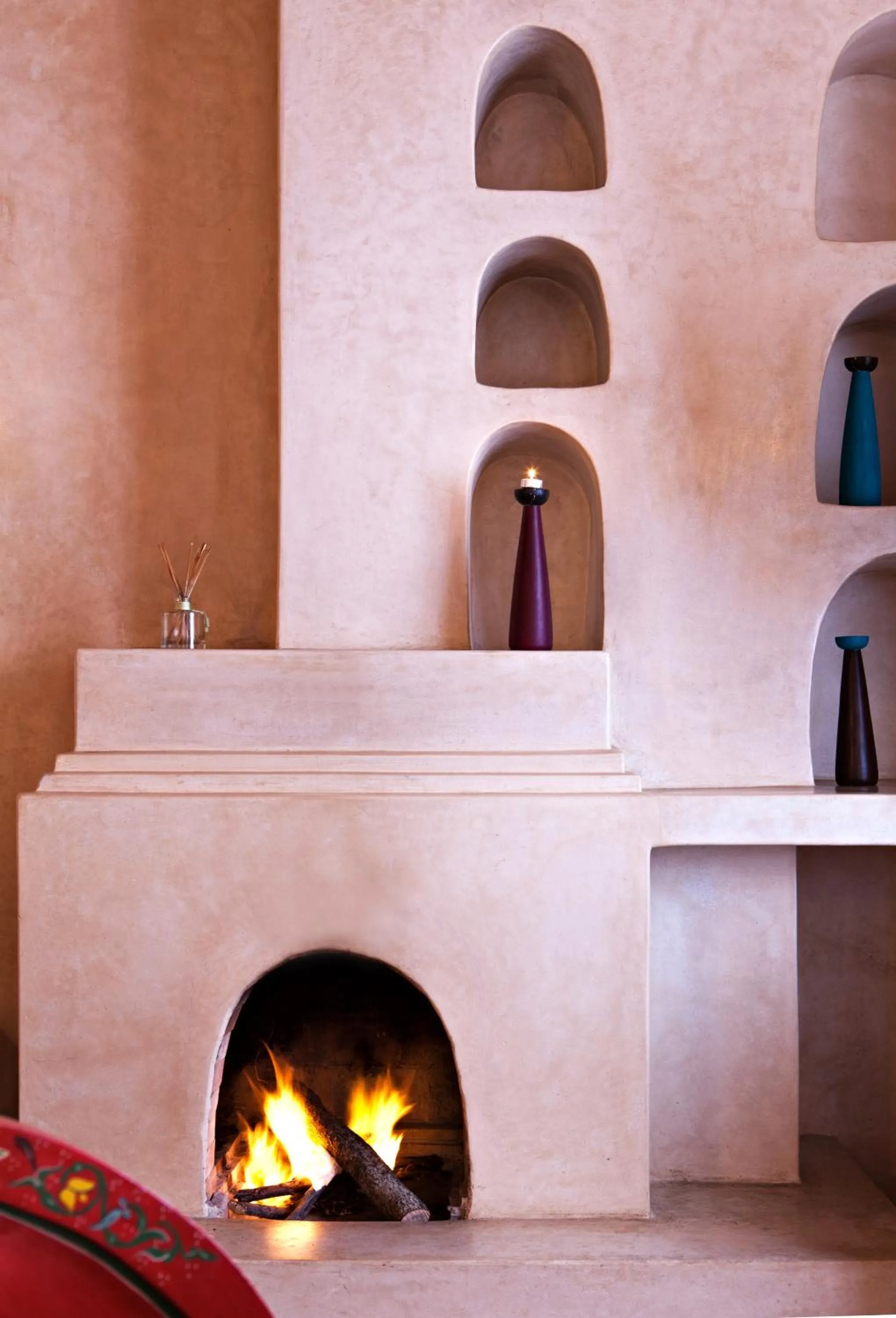 Decorative detail in Riad Chbanate