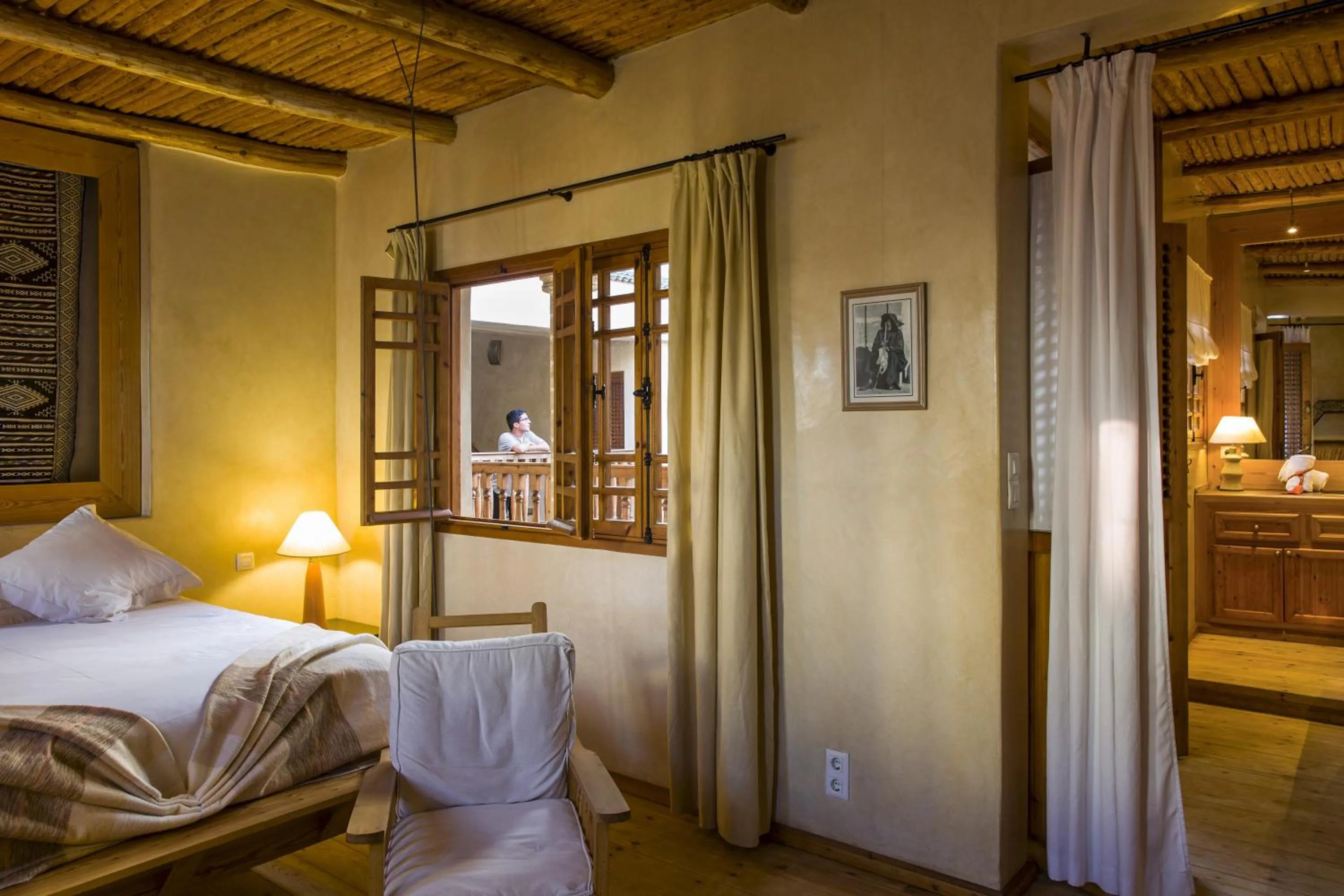 Bedroom, Bed in Riad Chbanate