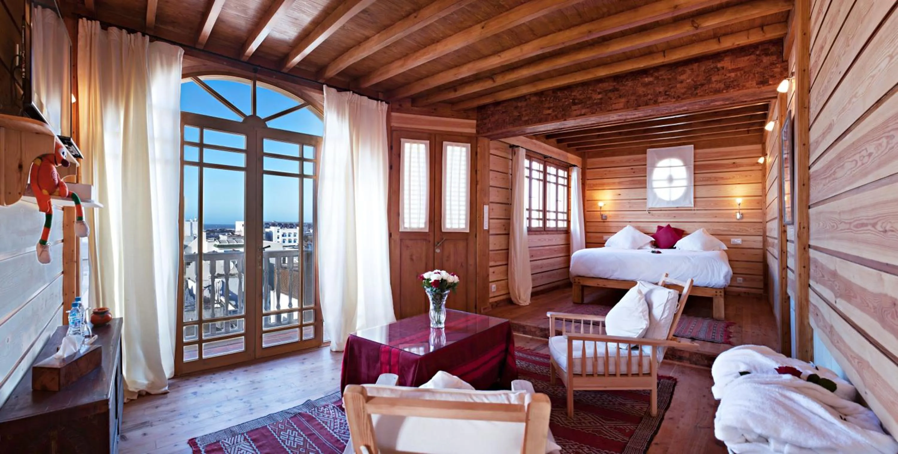 View (from property/room), Bed in Riad Chbanate