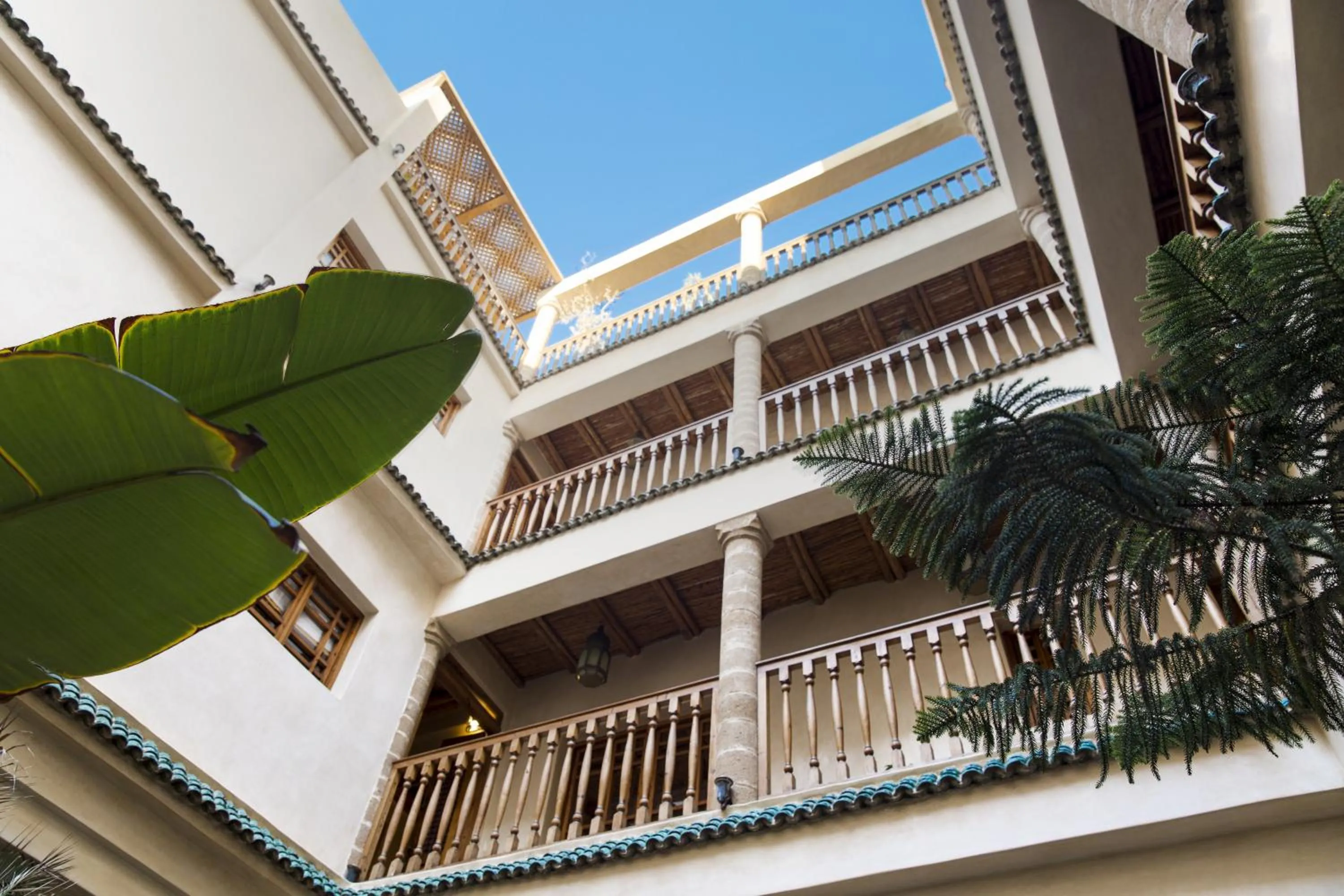 Patio in Riad Chbanate