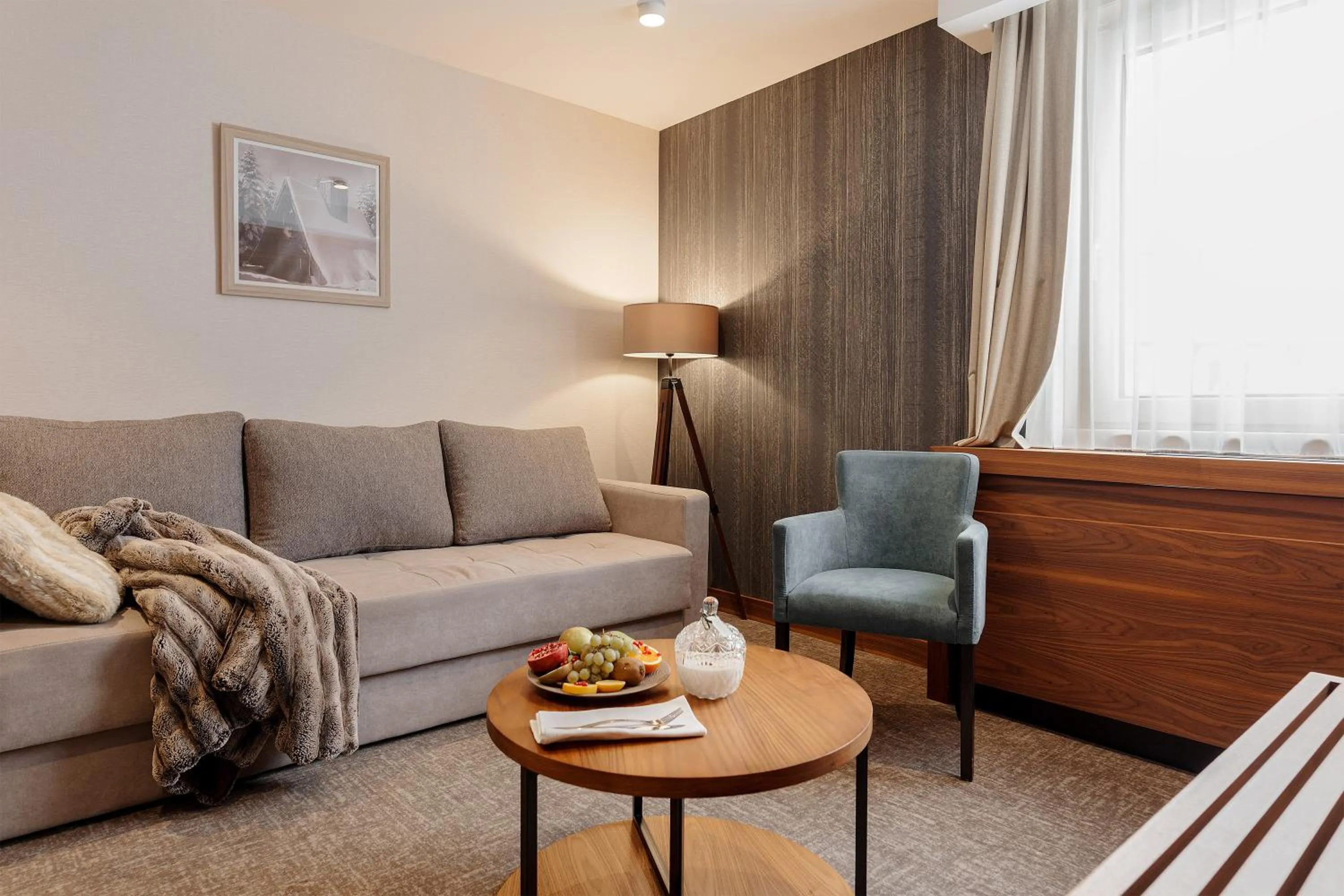 Seating area in Hotel Grand Kopaonik