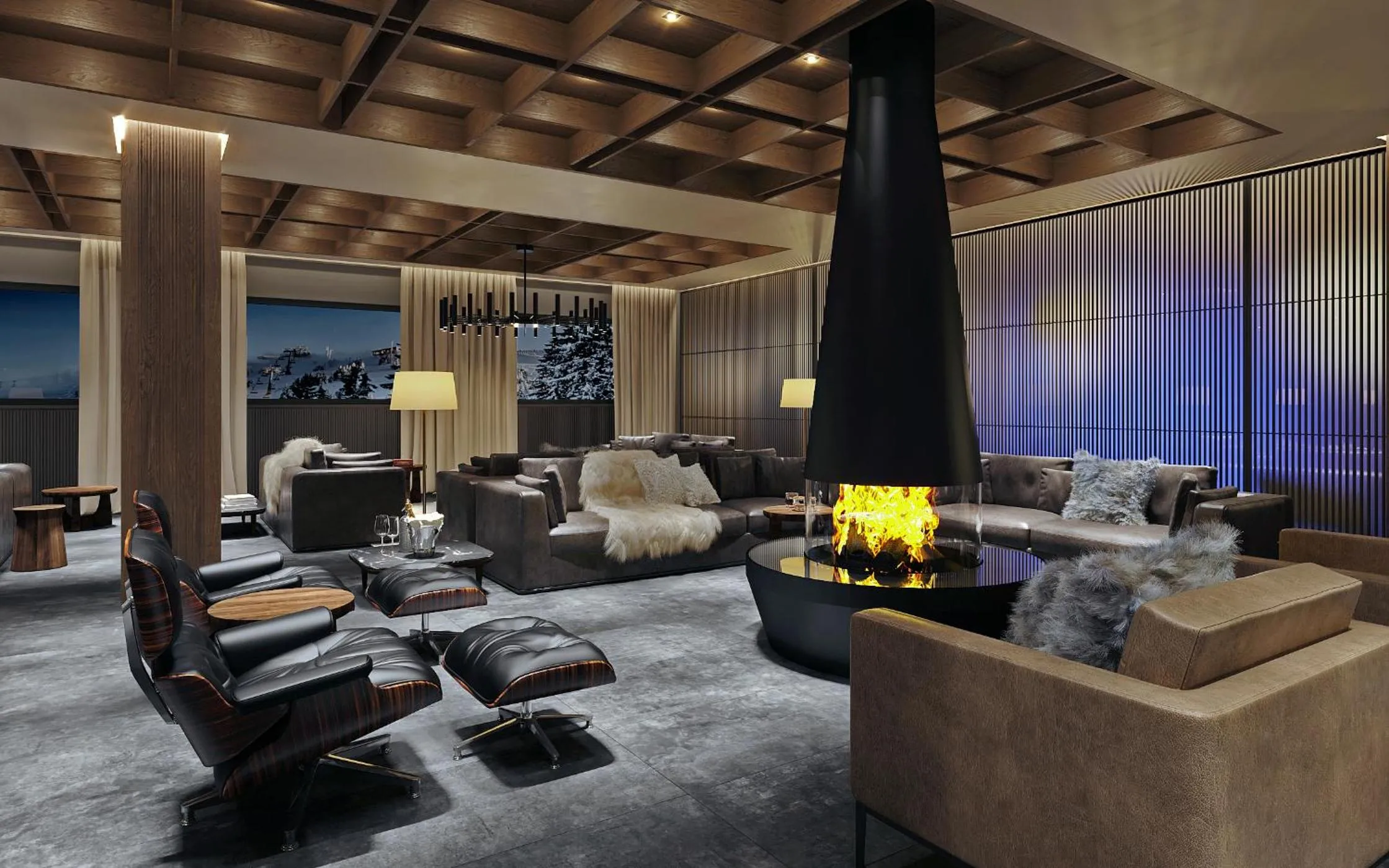 Communal lounge/ TV room in Hotel Grand Kopaonik