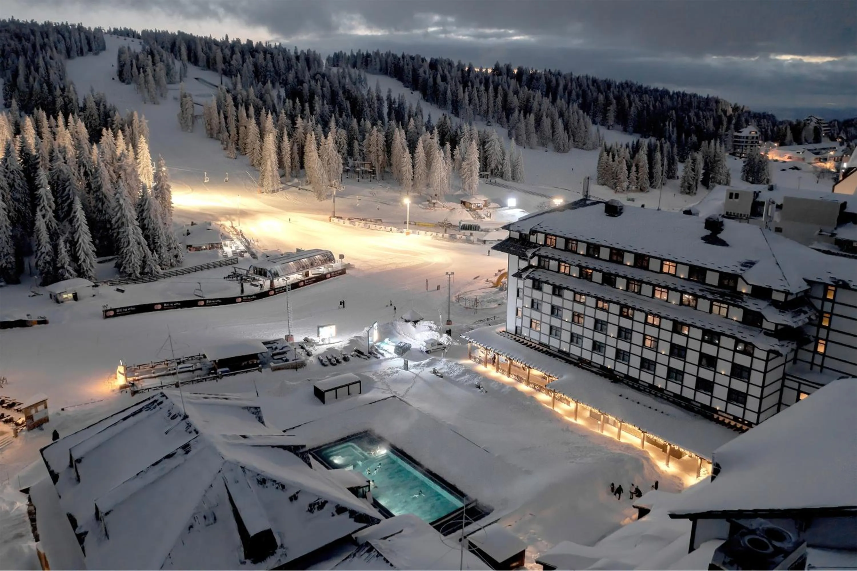 Property building in Hotel Grand Kopaonik