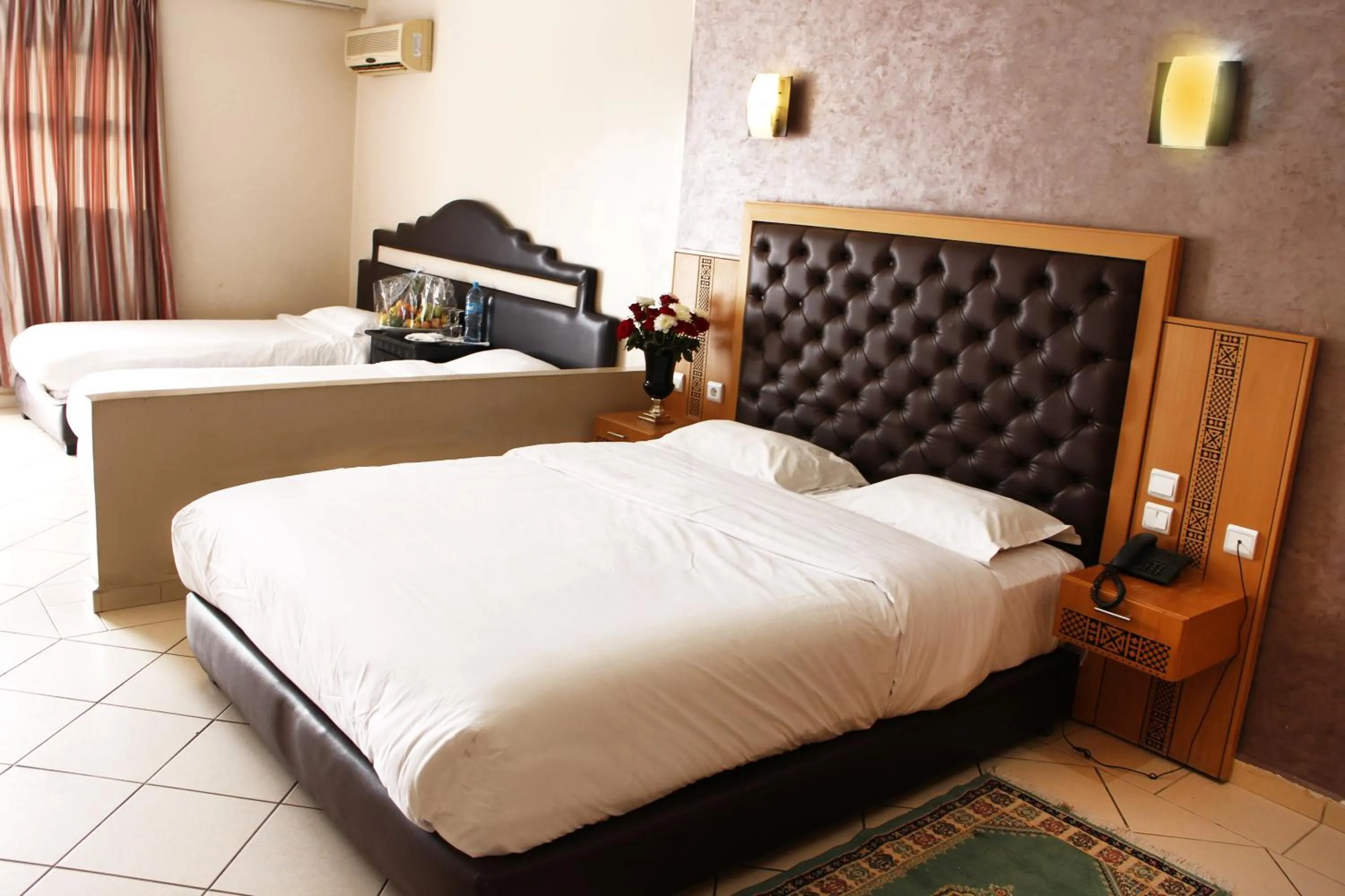 Bed in Hotel Club Almoggar Garden Beach