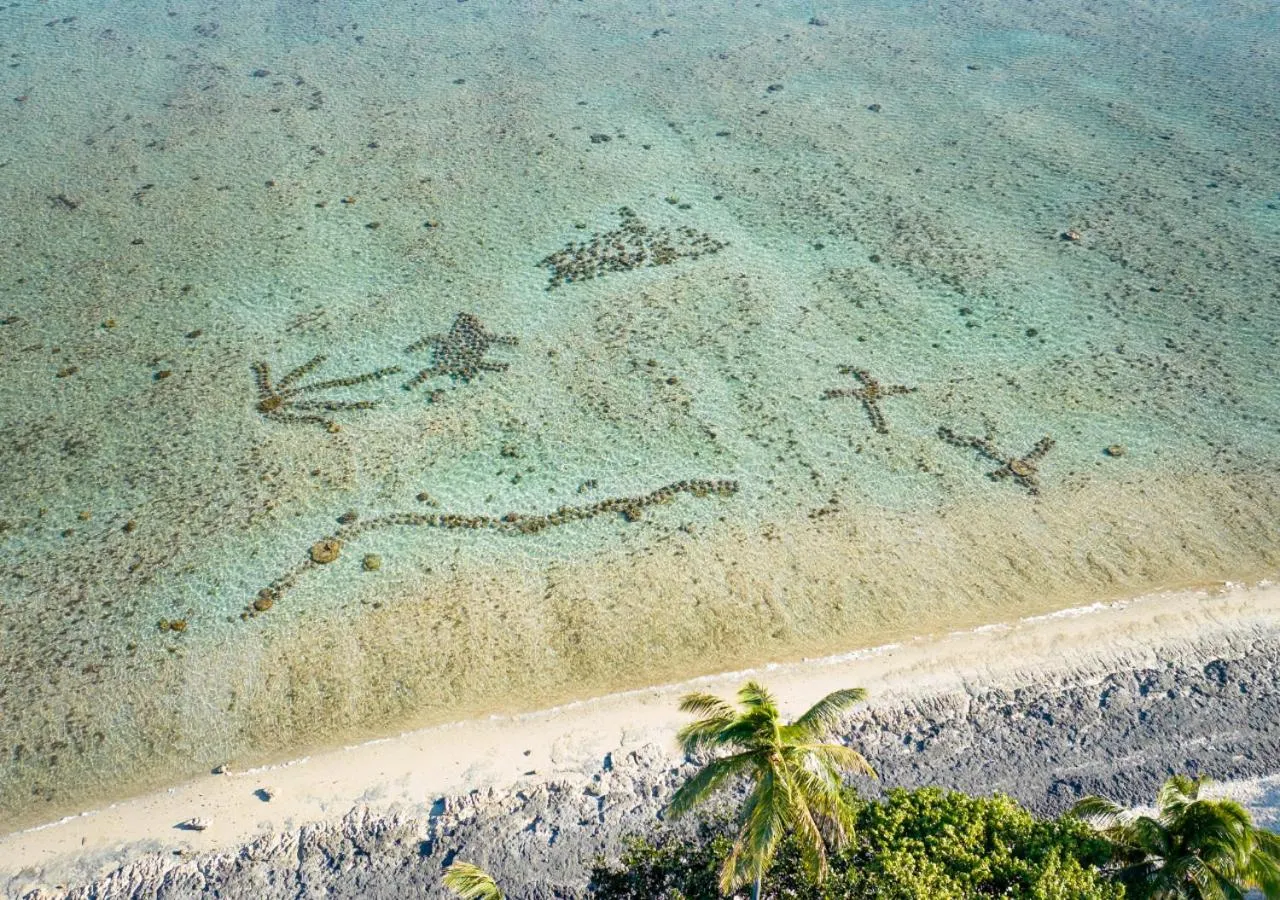 Sea view in Shangri-La Yanuca Island, Fiji